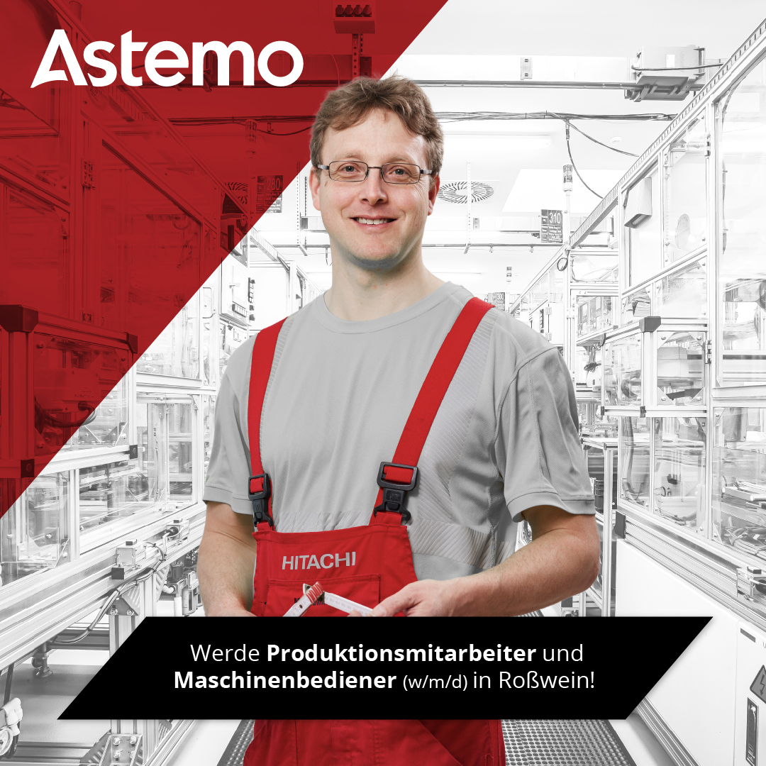 Astemo Europe GmbH Facebook ad: Starte jetzt durch!