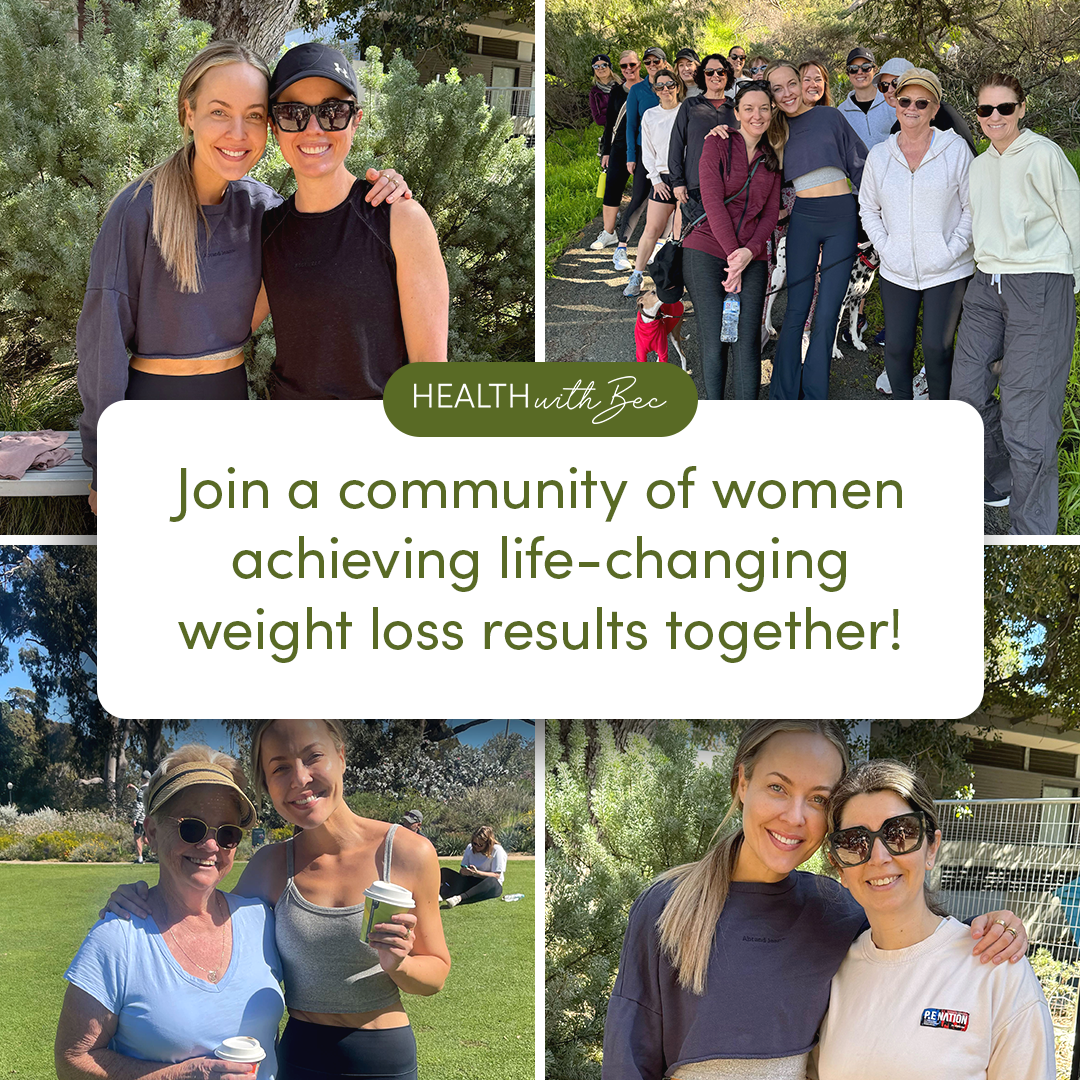 Health With Bec Facebook ad