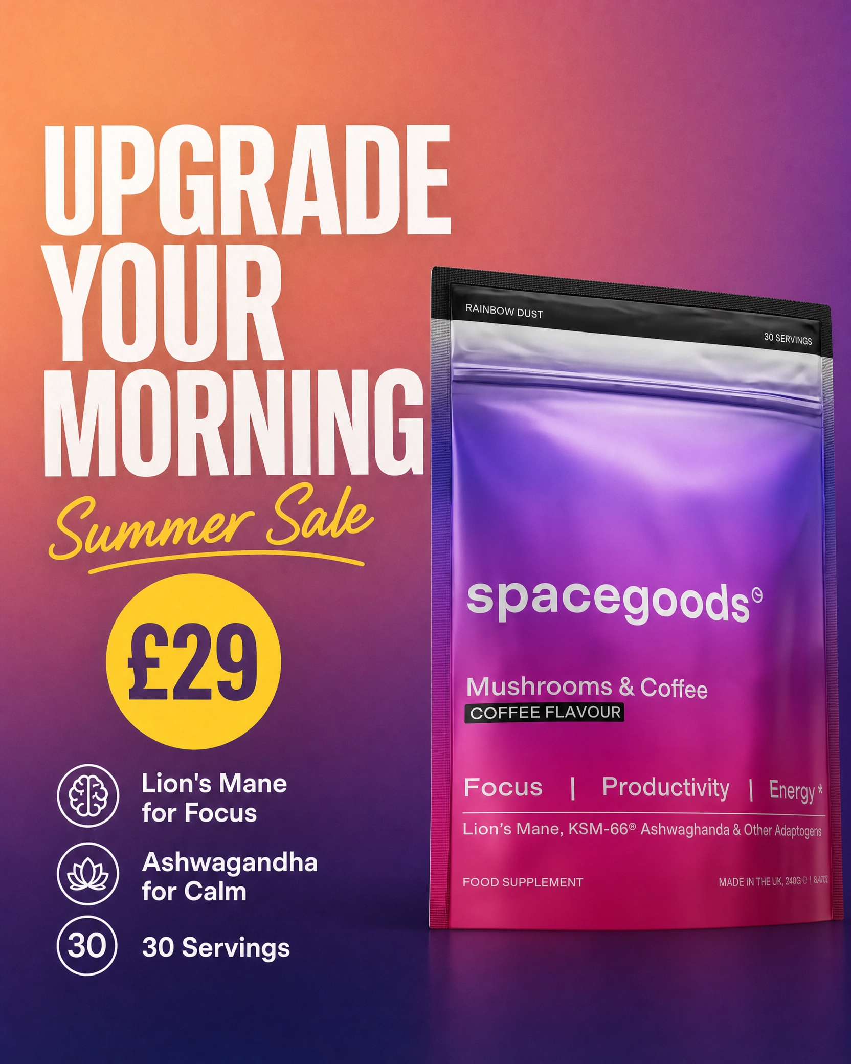 Spacegoods Facebook ad
