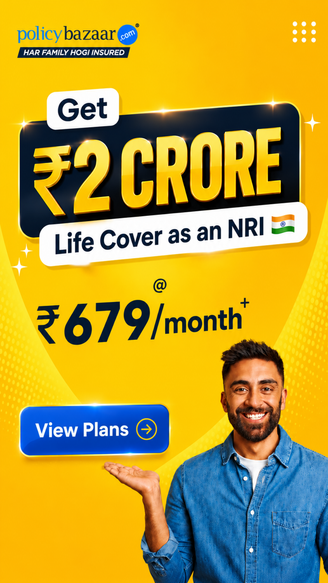 Policybazaar Facebook ad