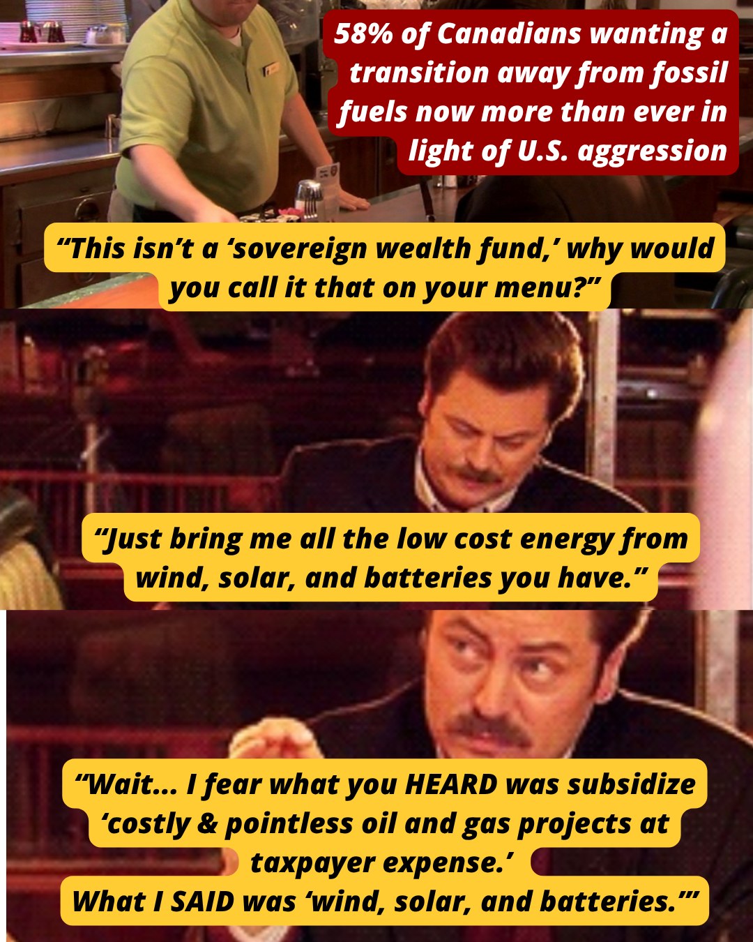 Sierra Club Canada Foundation Facebook ad