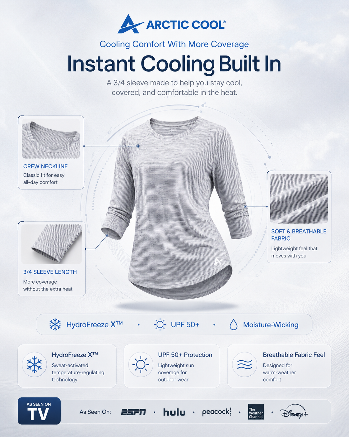 Arctic Cool Facebook ad