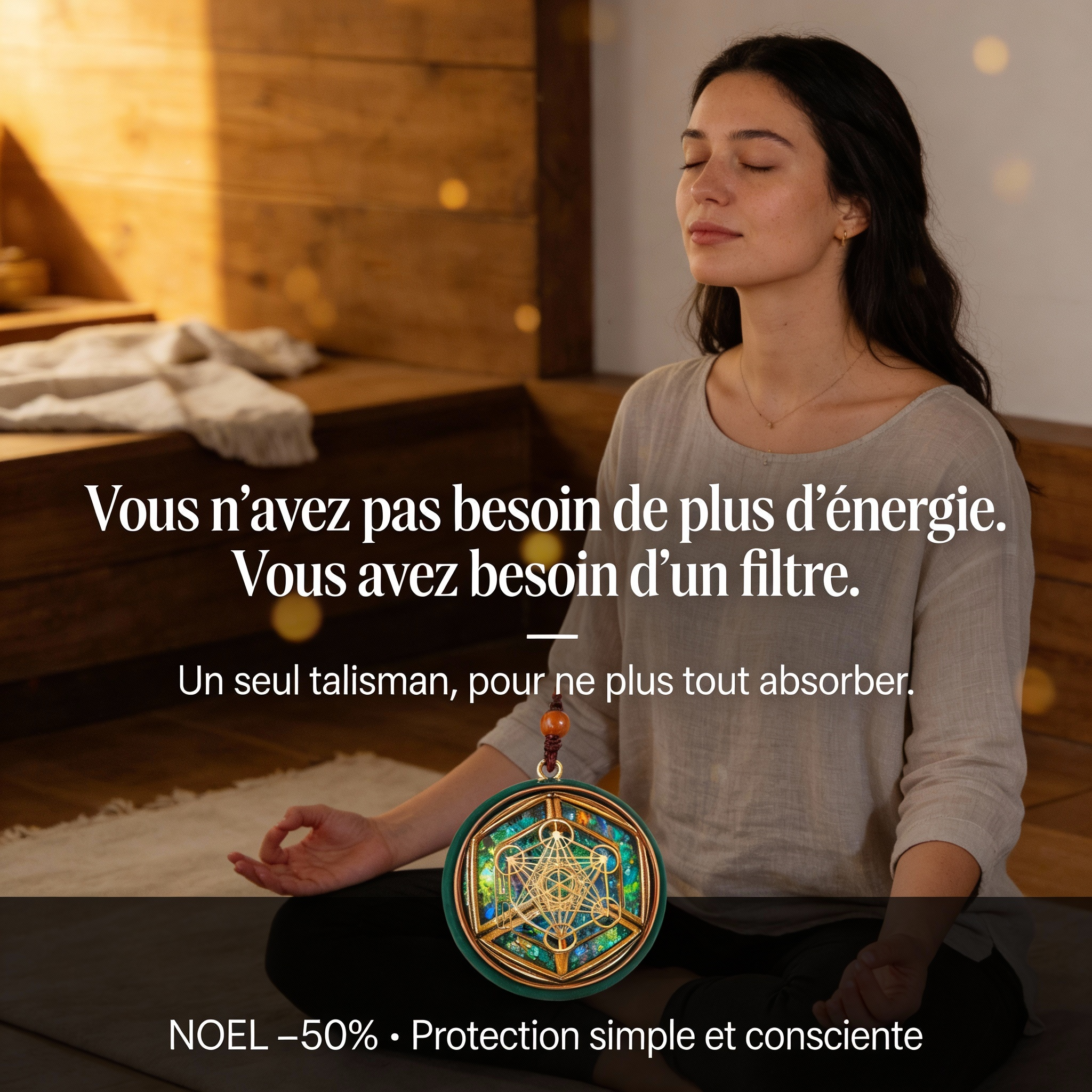 Boutique Namasté - Lithothérapie & Zen Facebook ad
