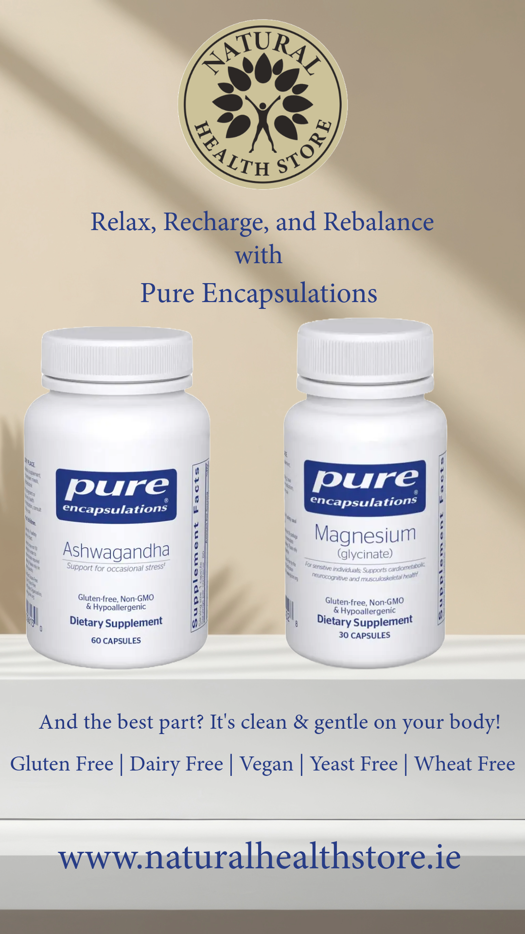 Natural Health Store Facebook ad
