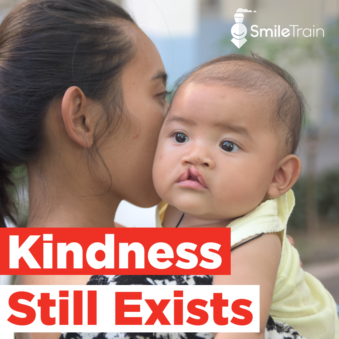 Smile Train Facebook ad