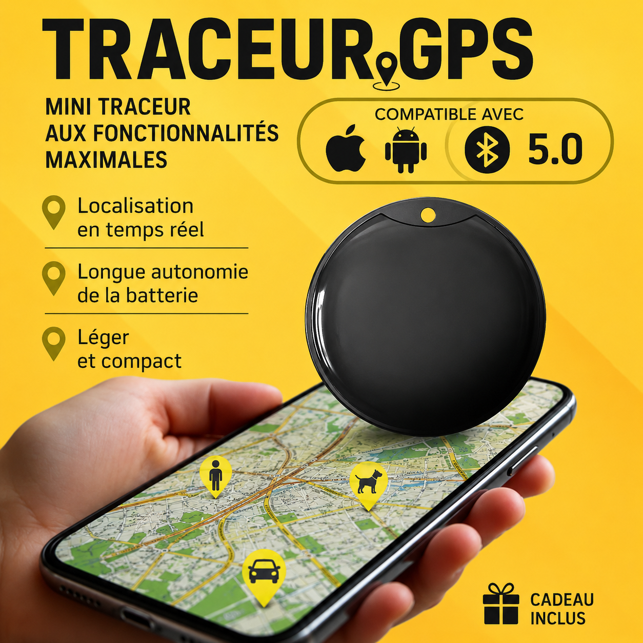 Lavanda Shop Facebook ad: GPS TRACKER AIRTAG - Localisation Instantanée en Direct