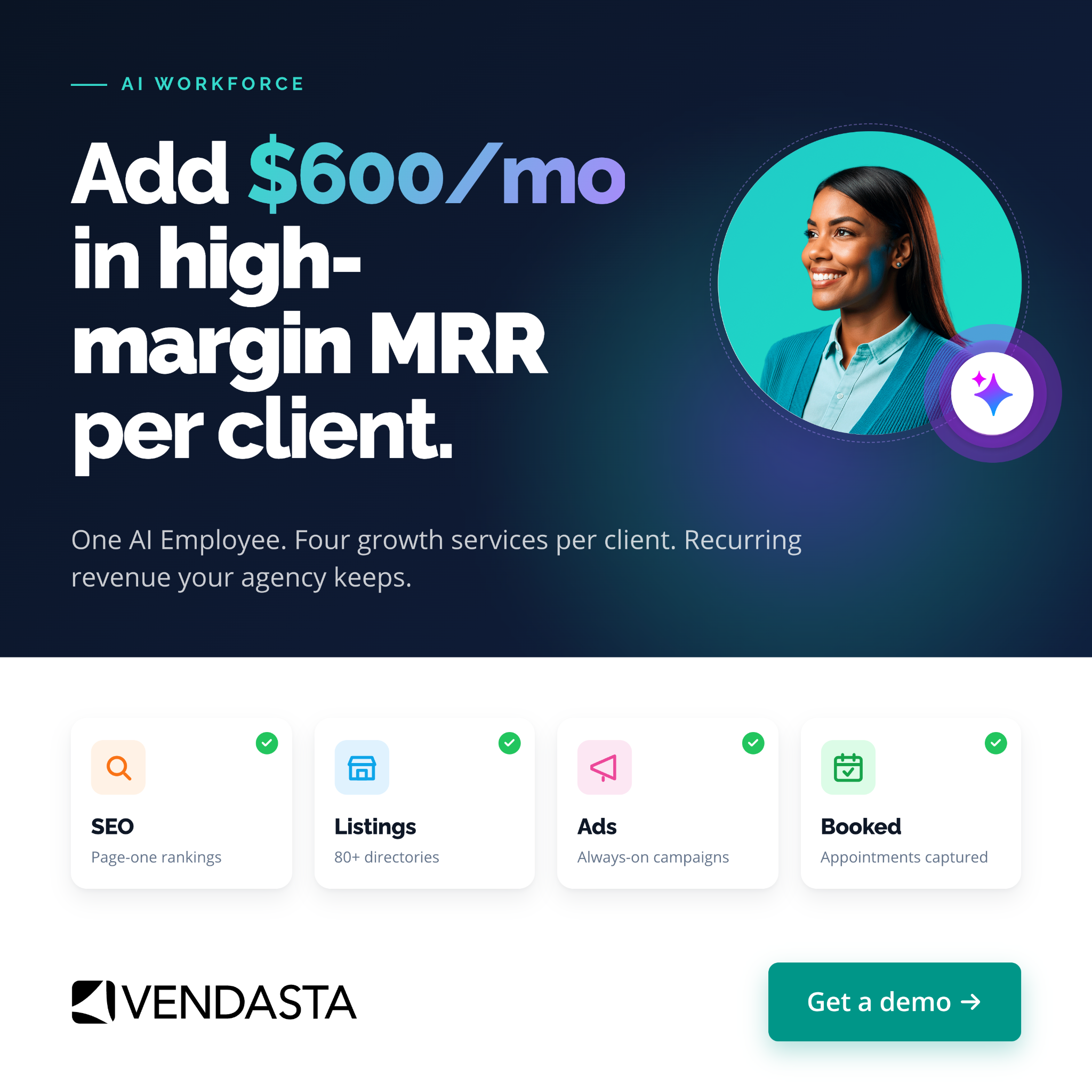 Vendasta Facebook ad