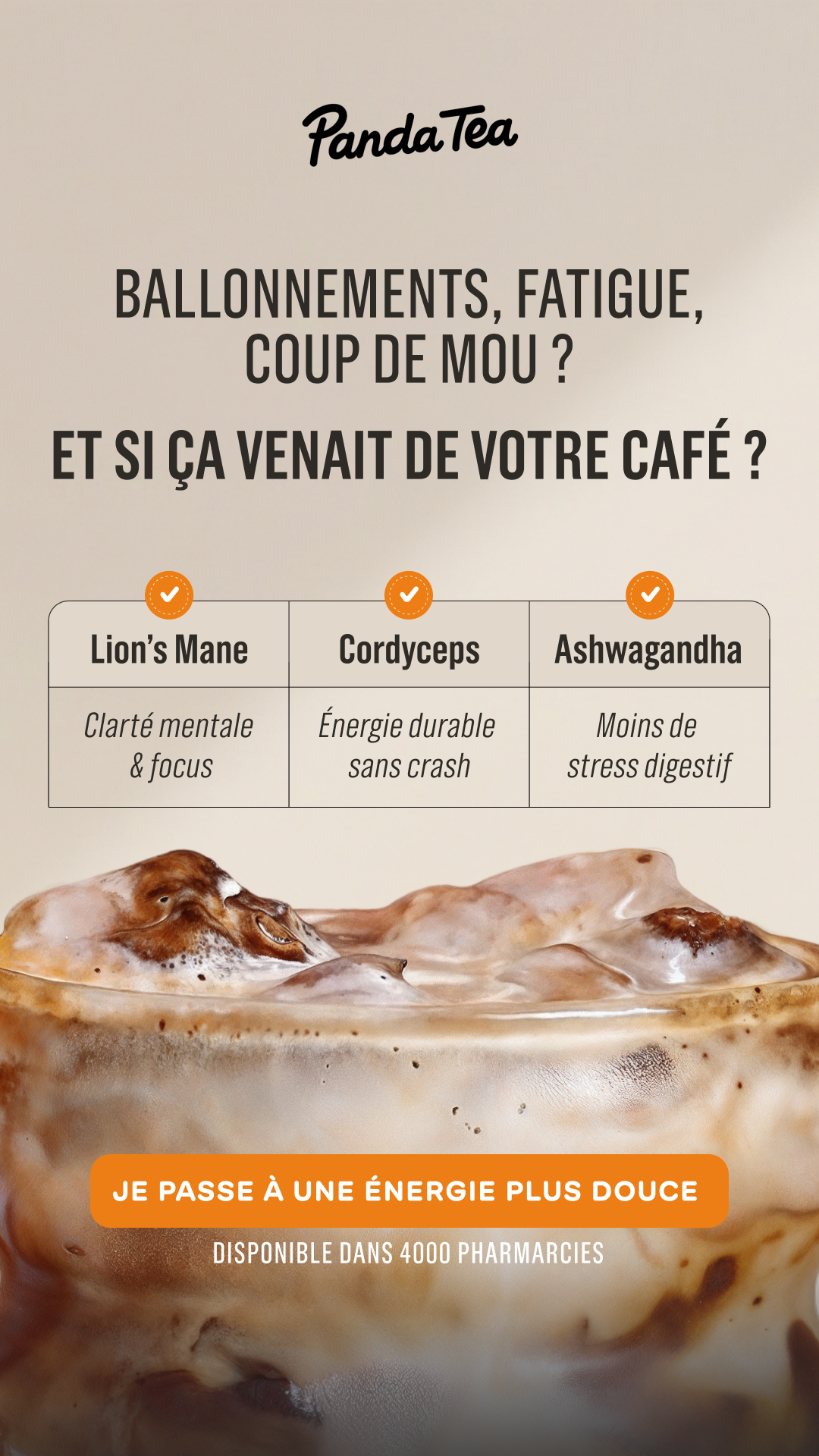 Panda Tea Facebook ad