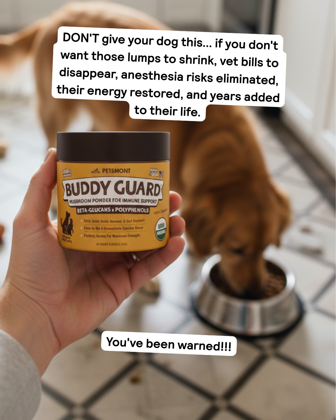 Petsmont Facebook ad
