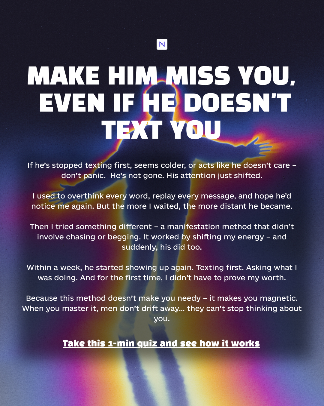 Nebula: Attract True Love Facebook ad: Attract Your Person