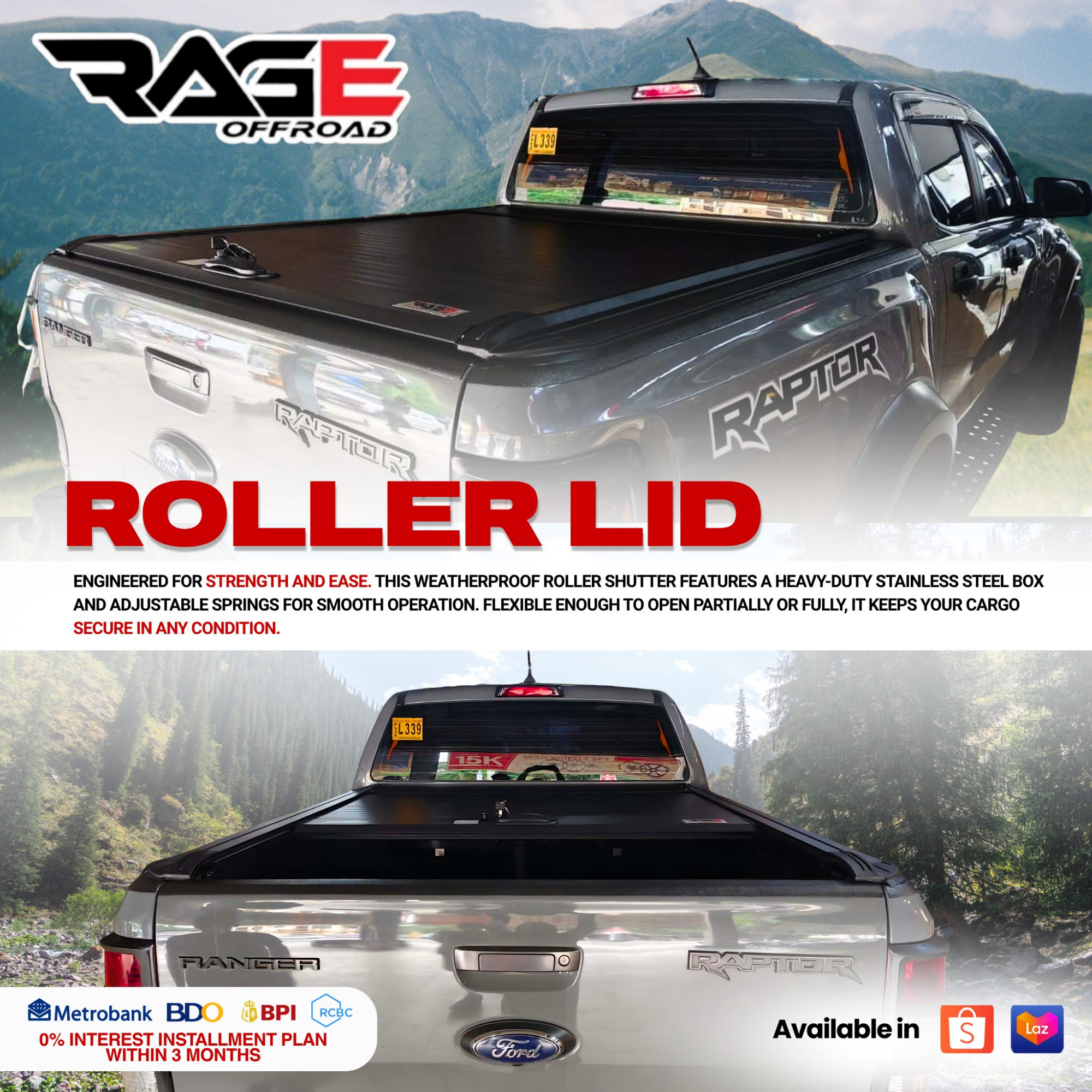 RAGE offroad Philippines Facebook ad: Rage Offroad Philippines delivers heavy-duty…