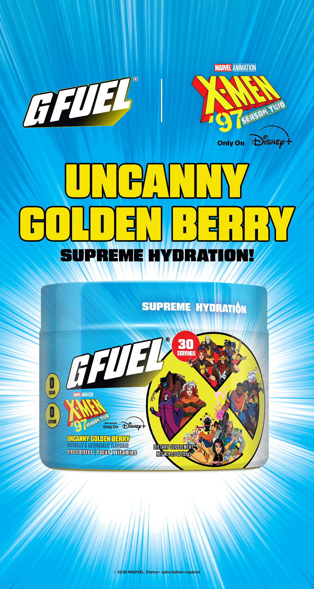 G FUEL Facebook ad