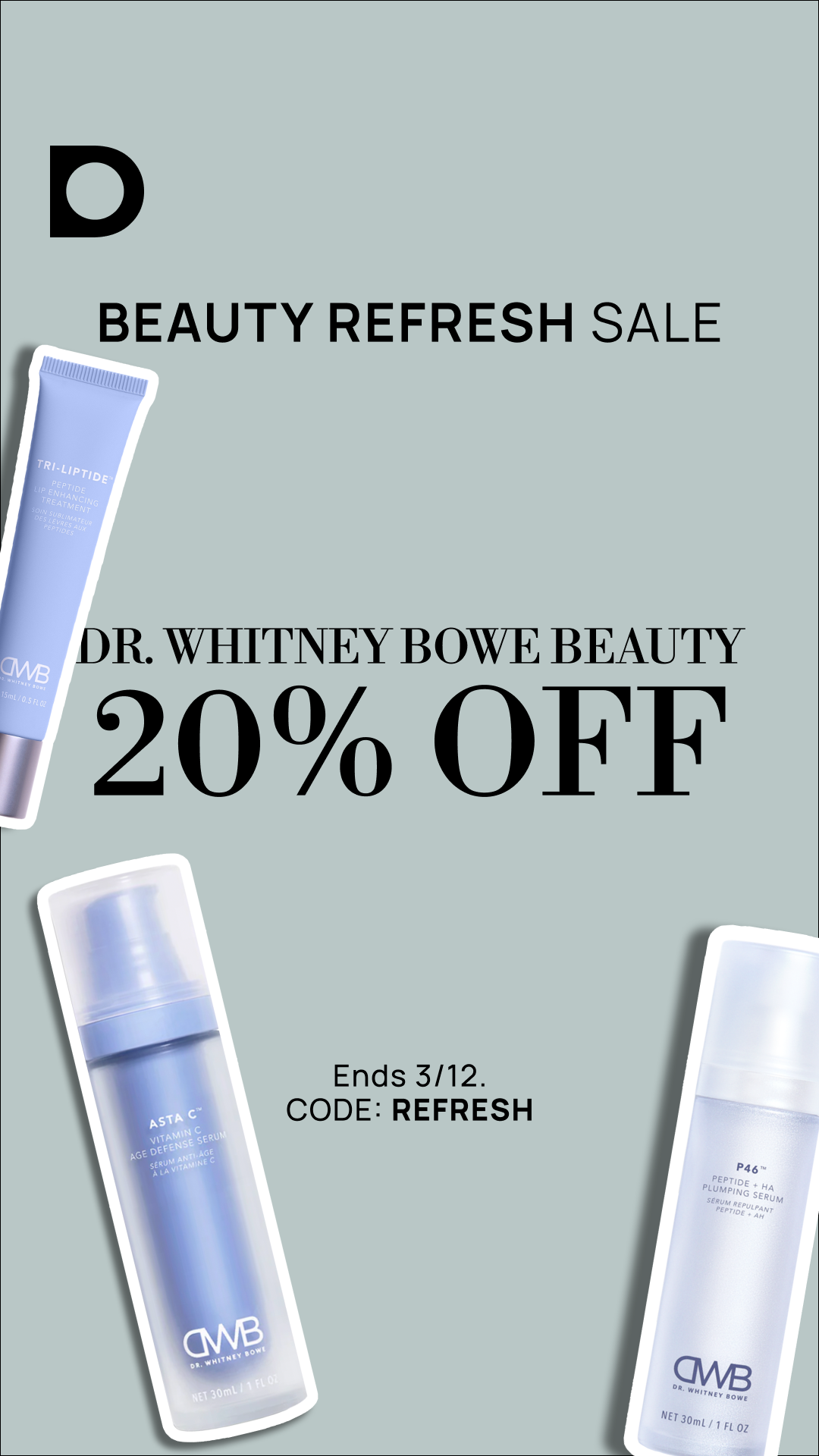 Dermstore Facebook ad