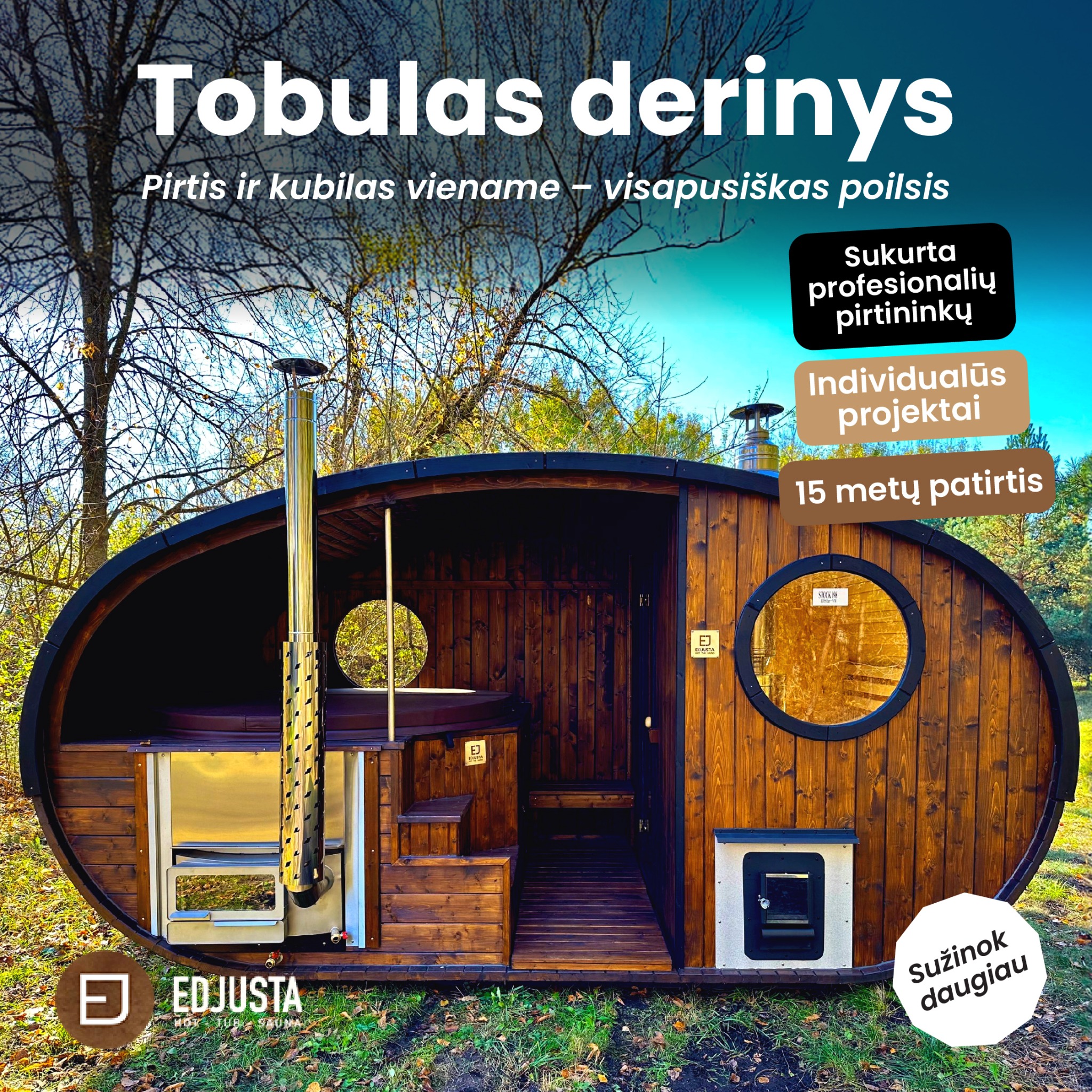 EDJUSTA Facebook ad