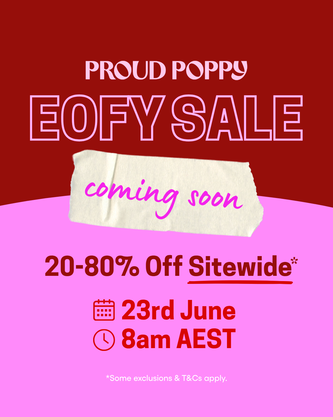 Proud Poppy Clothing Facebook ad