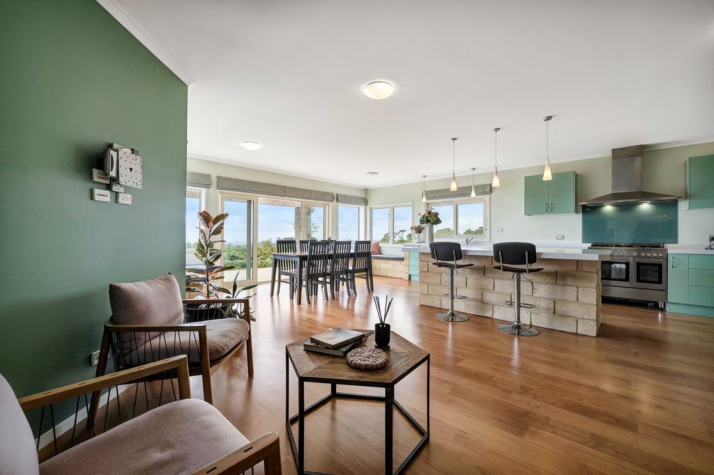 Collective First National Real Estate Taranaki Facebook ad: Elevated Lifestyle Living With Views To Match