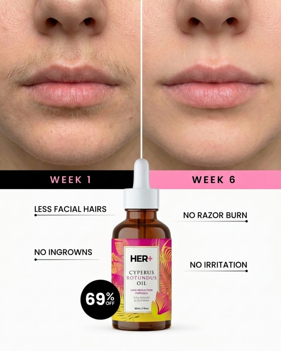 Her+ Nutrition Facebook ad