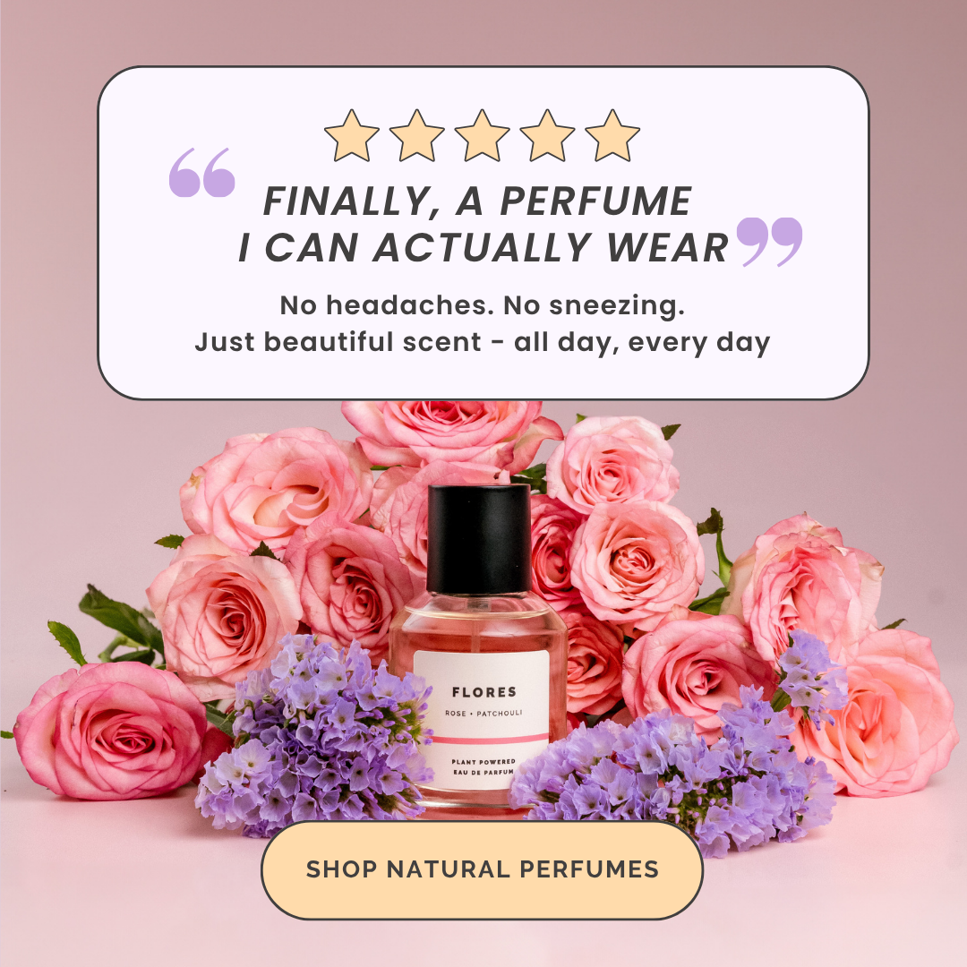 ECO. Modern Essentials Facebook ad: Natural Perfume Made for Sensitive Skin.