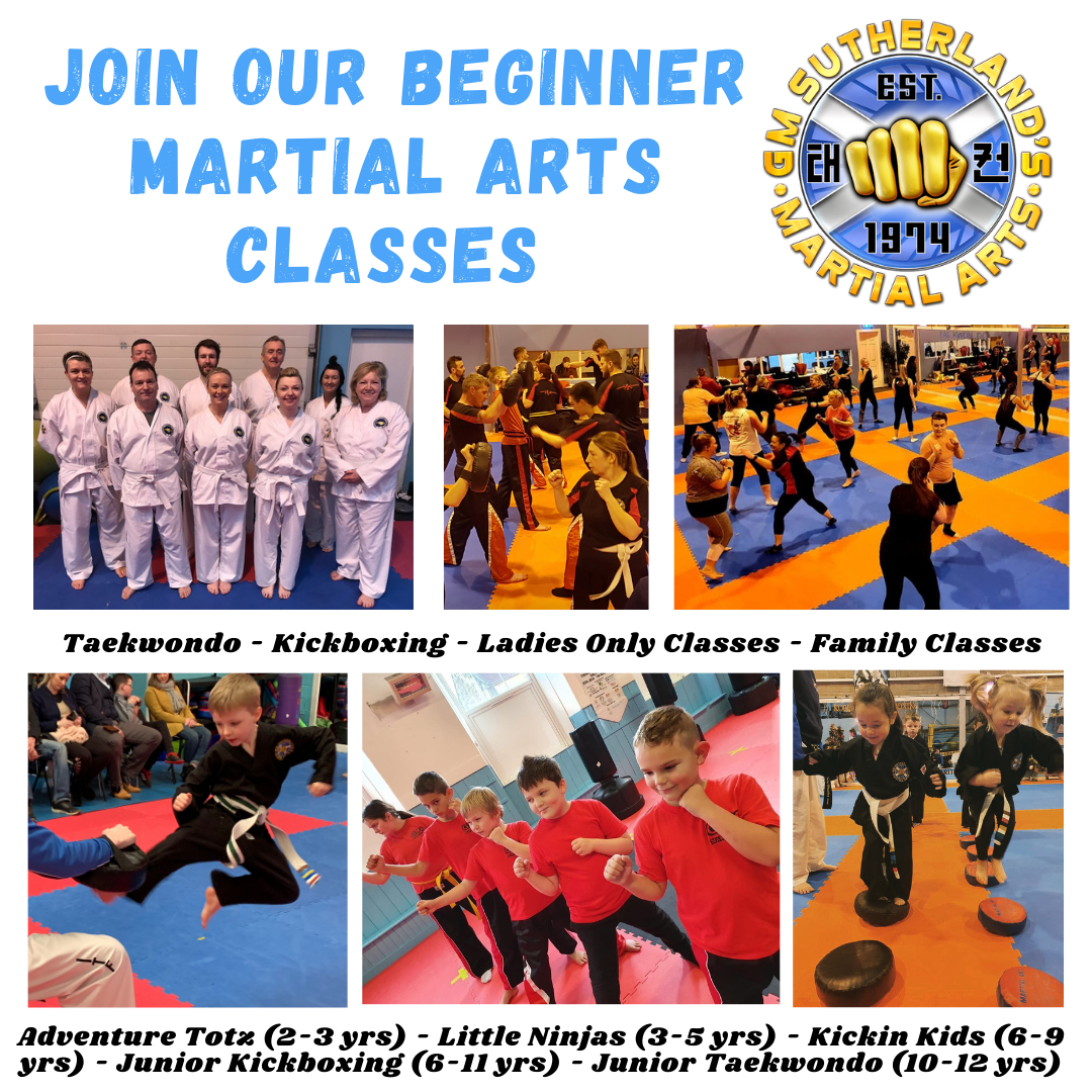 Grand Master Sutherlands Martial Arts Facebook ad