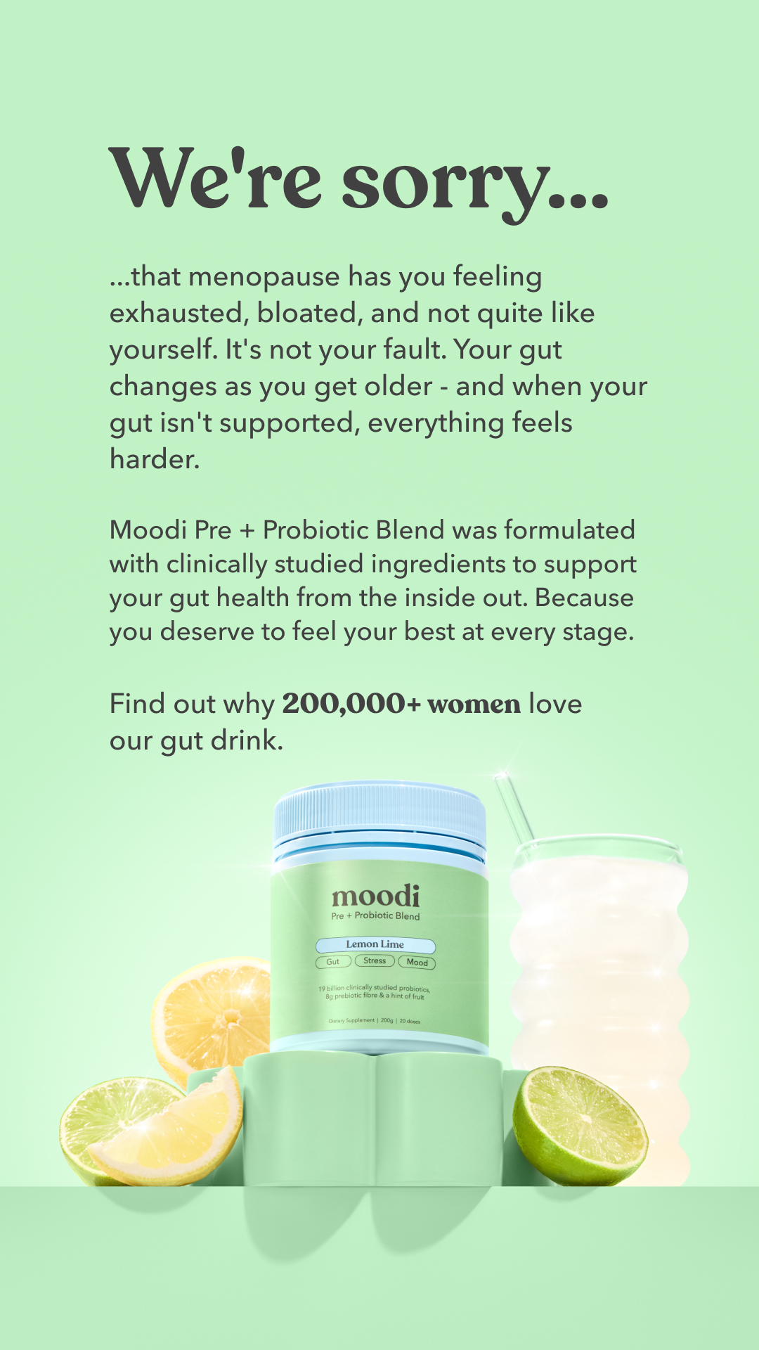 Moodi Facebook ad
