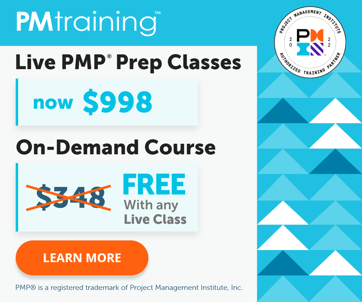PMTraining Facebook ad