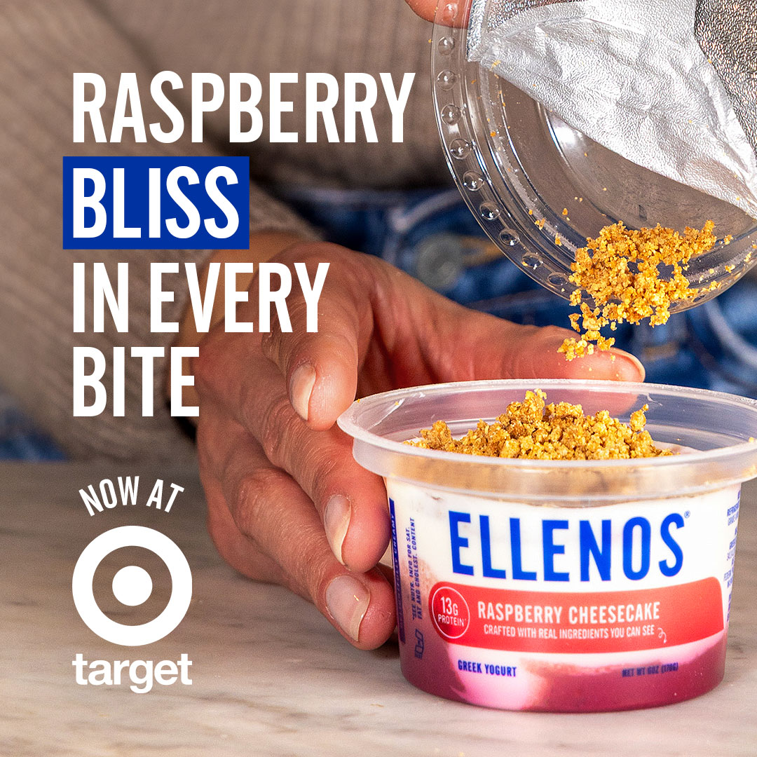 Ellenos Facebook ad: Ellenos Ultra-Creamy Greek Yogurt Is Now at Target