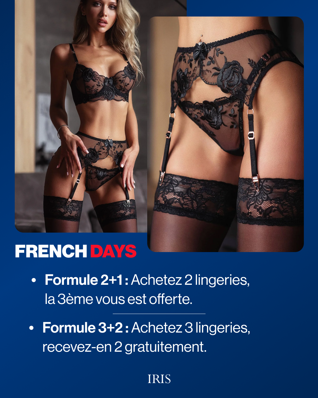 Iris Lingerie Facebook ad