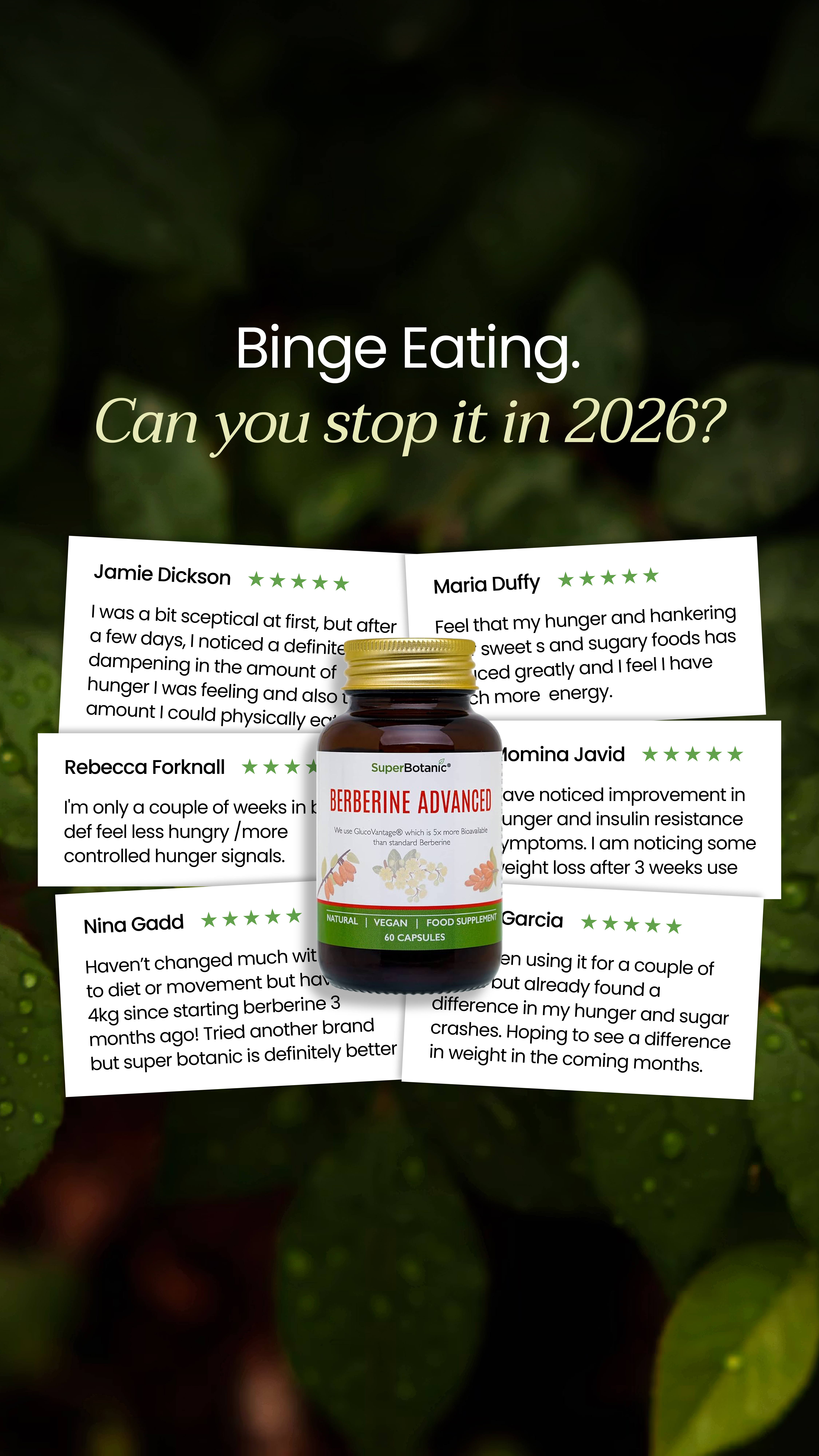 Super Botanic Facebook ad from Jan 22, 2026