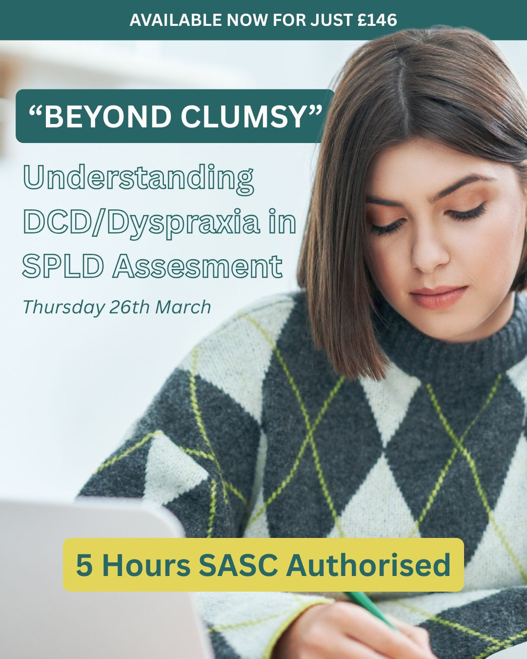 Praxis CPD Facebook ad: New core training Beyond Clumsy: Understanding…