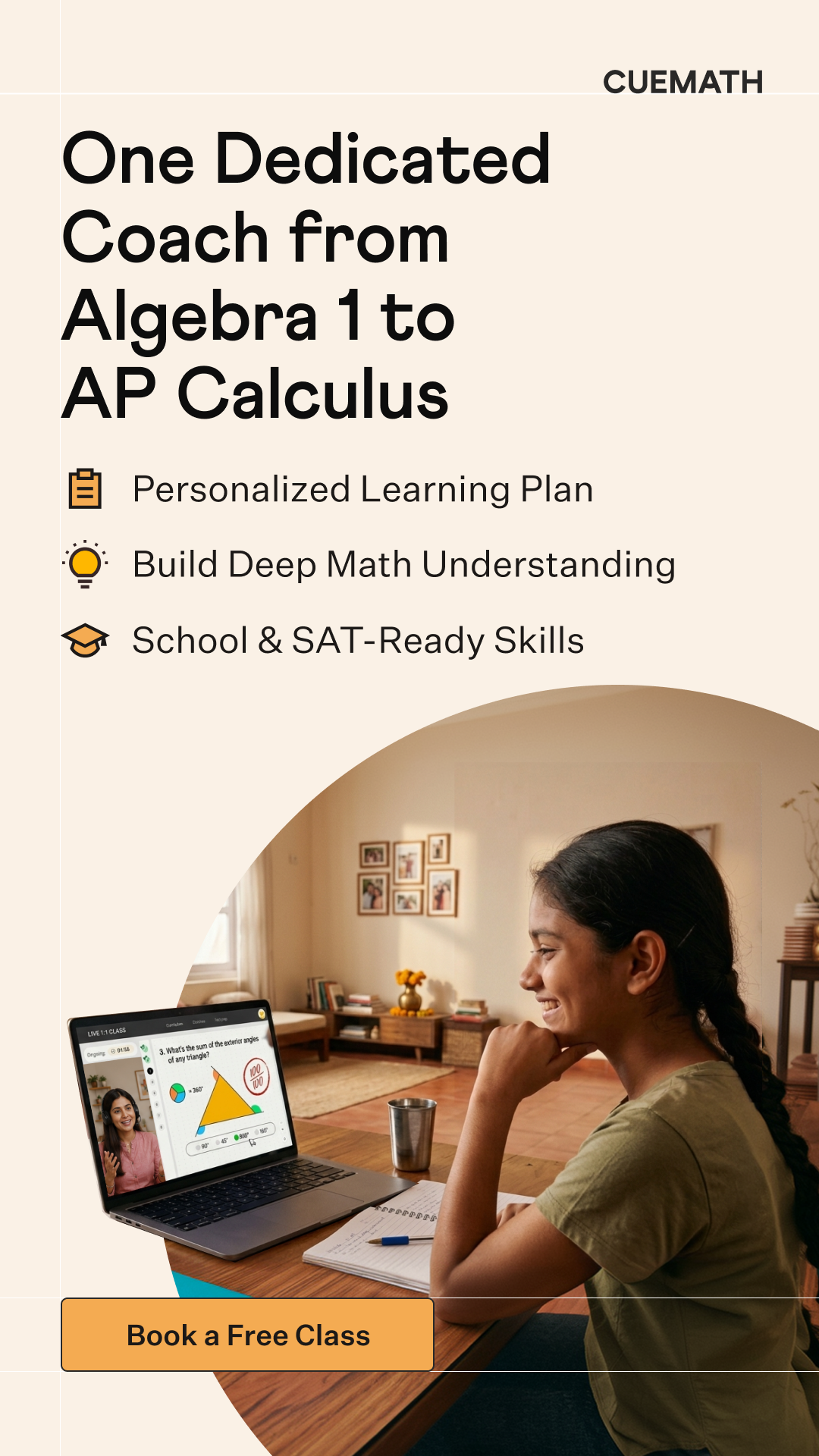 Cuemath Facebook ad