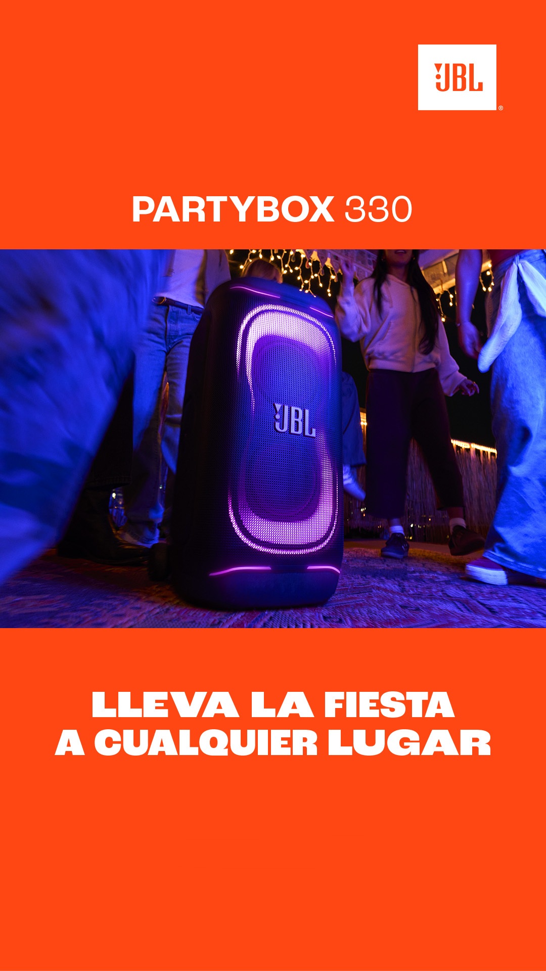 JBL Colombia Facebook ad: Partybox 330