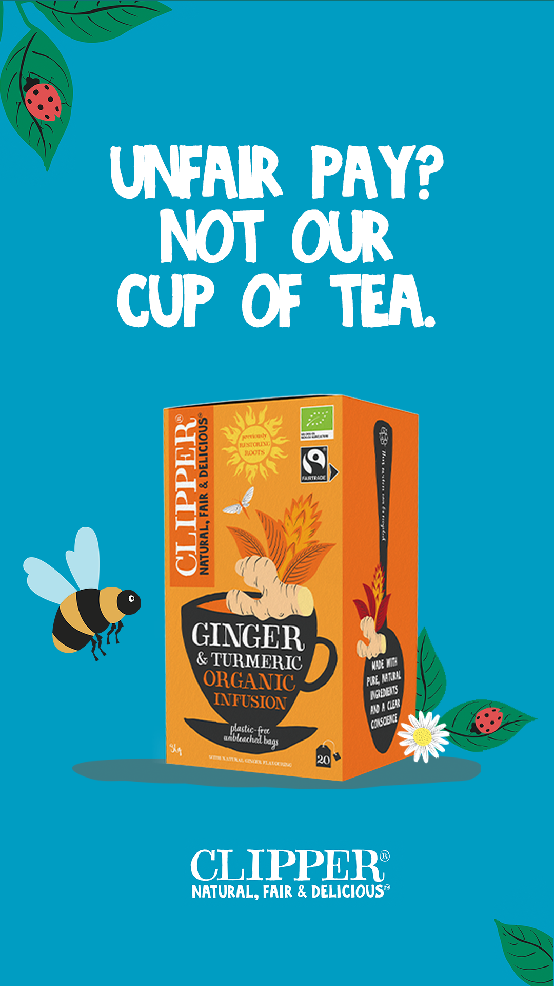 Clipper Teas Facebook ad