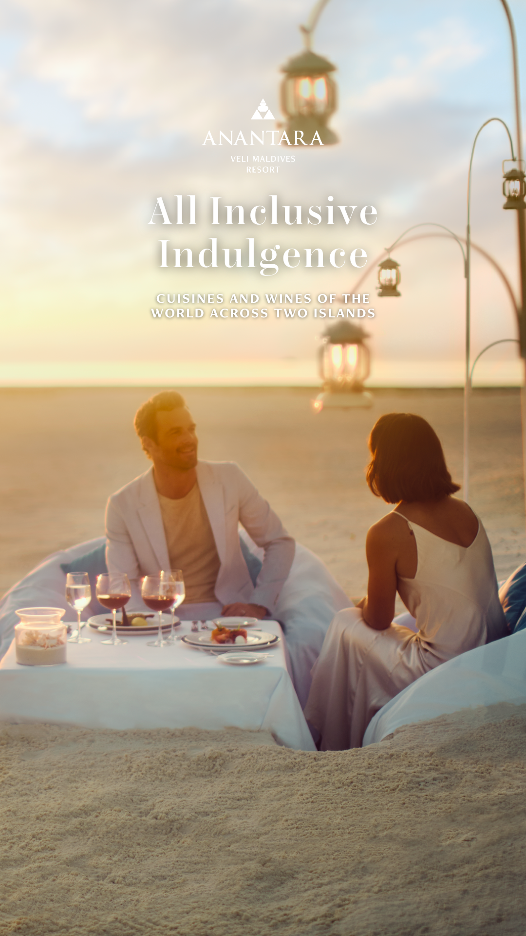 Anantara Veli Maldives Resort Facebook ad from Apr 3, 2026