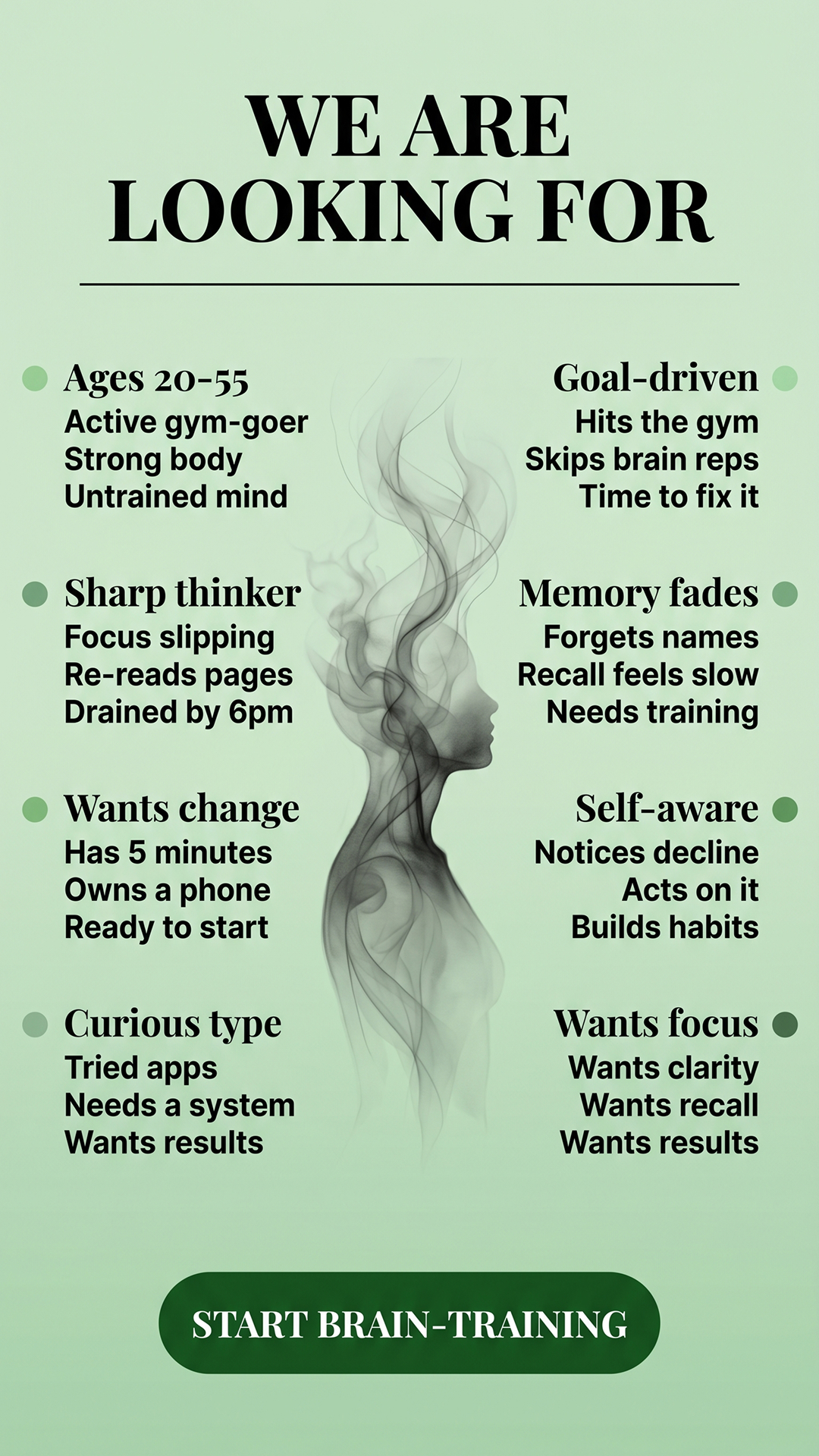 Impulse: Brain Training & Self-Discovery Facebook ad