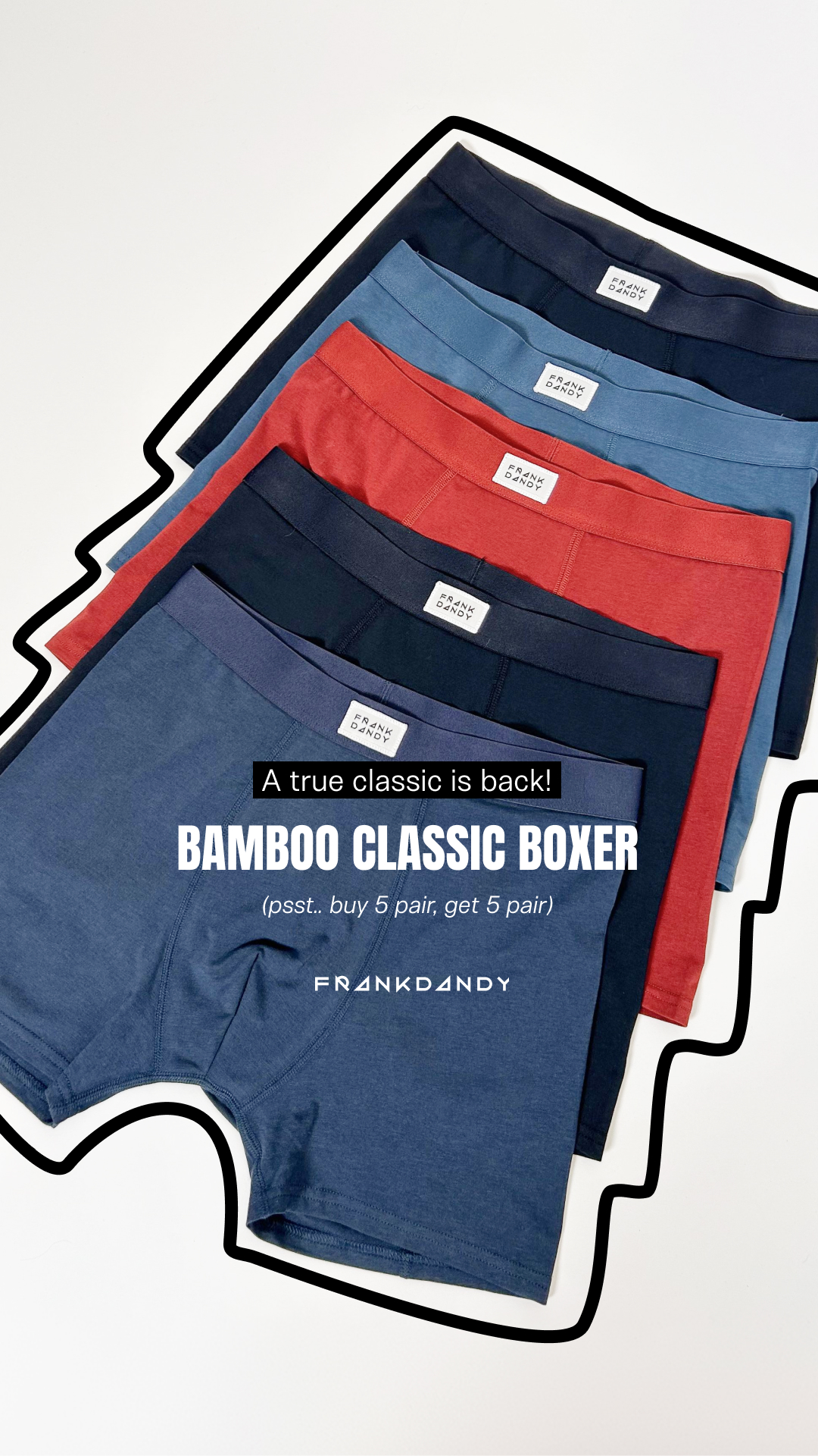 Frank Dandy Facebook ad