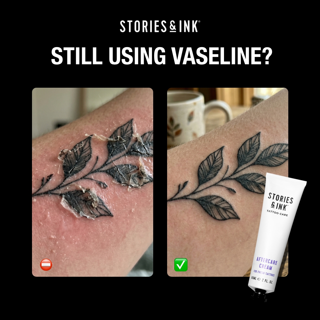 Stories & Ink Facebook ad