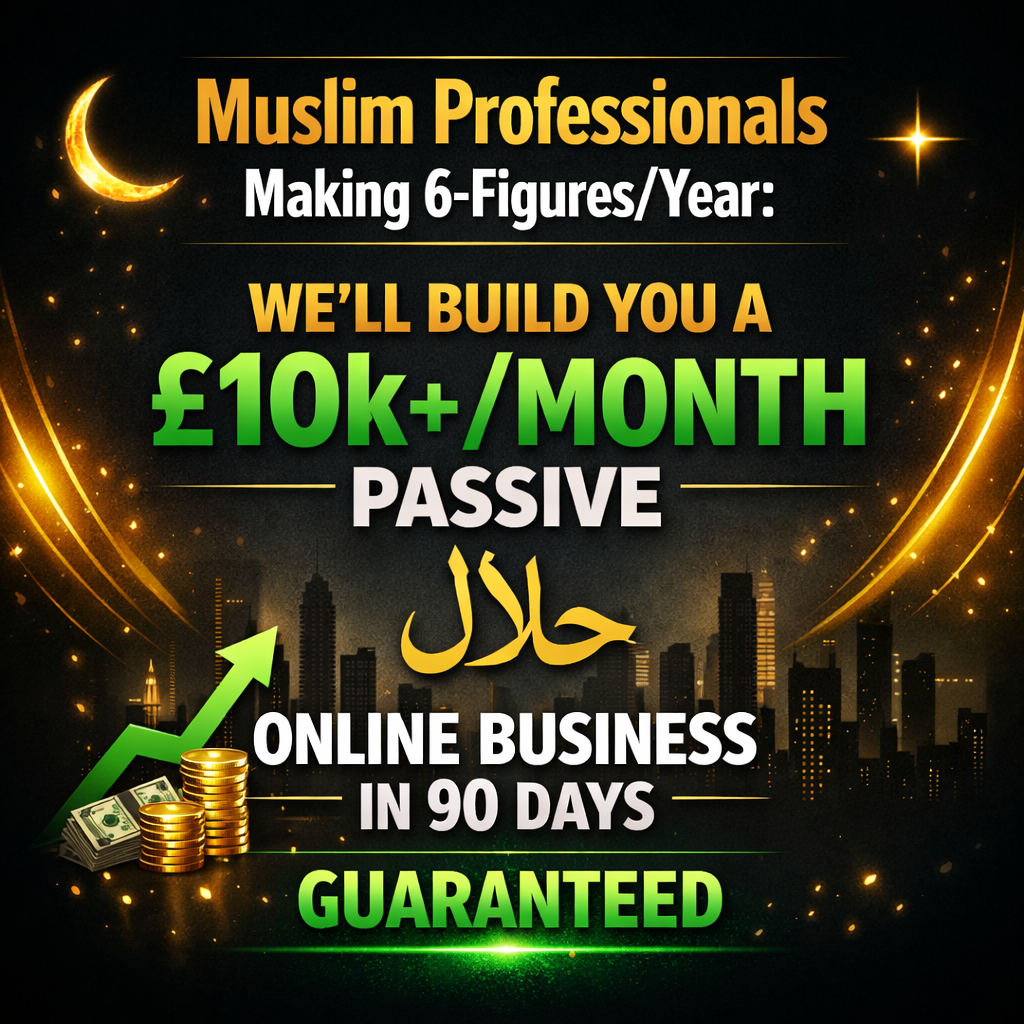 Shariah Advisory Facebook ad: How To Build a 6-Figure Halal Business