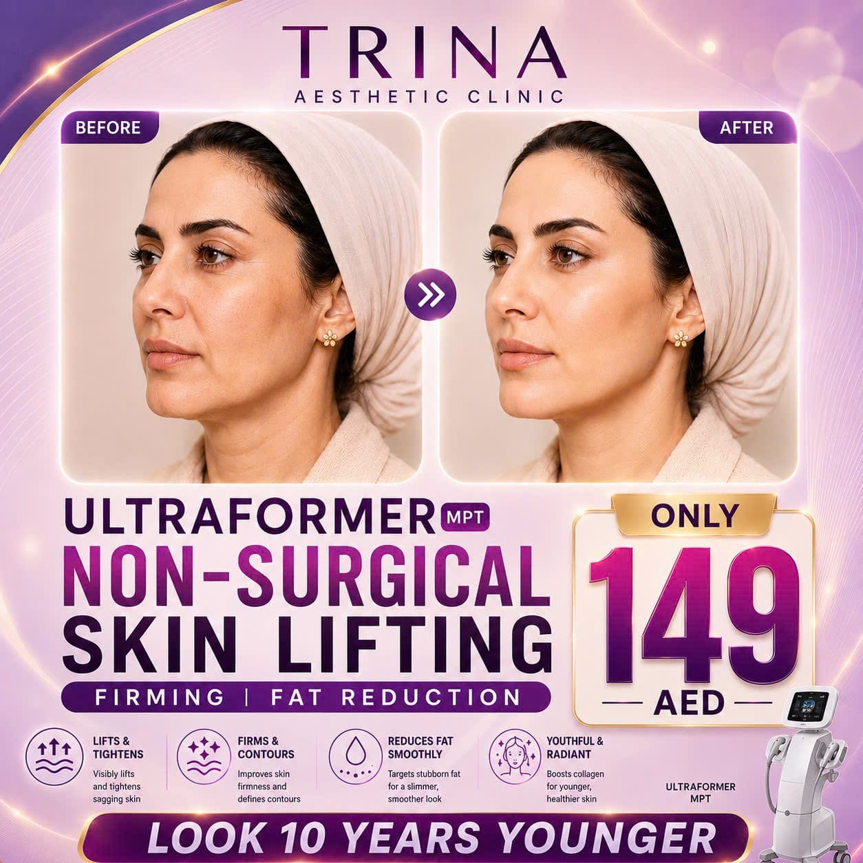 TRINA Beauty Facebook ad