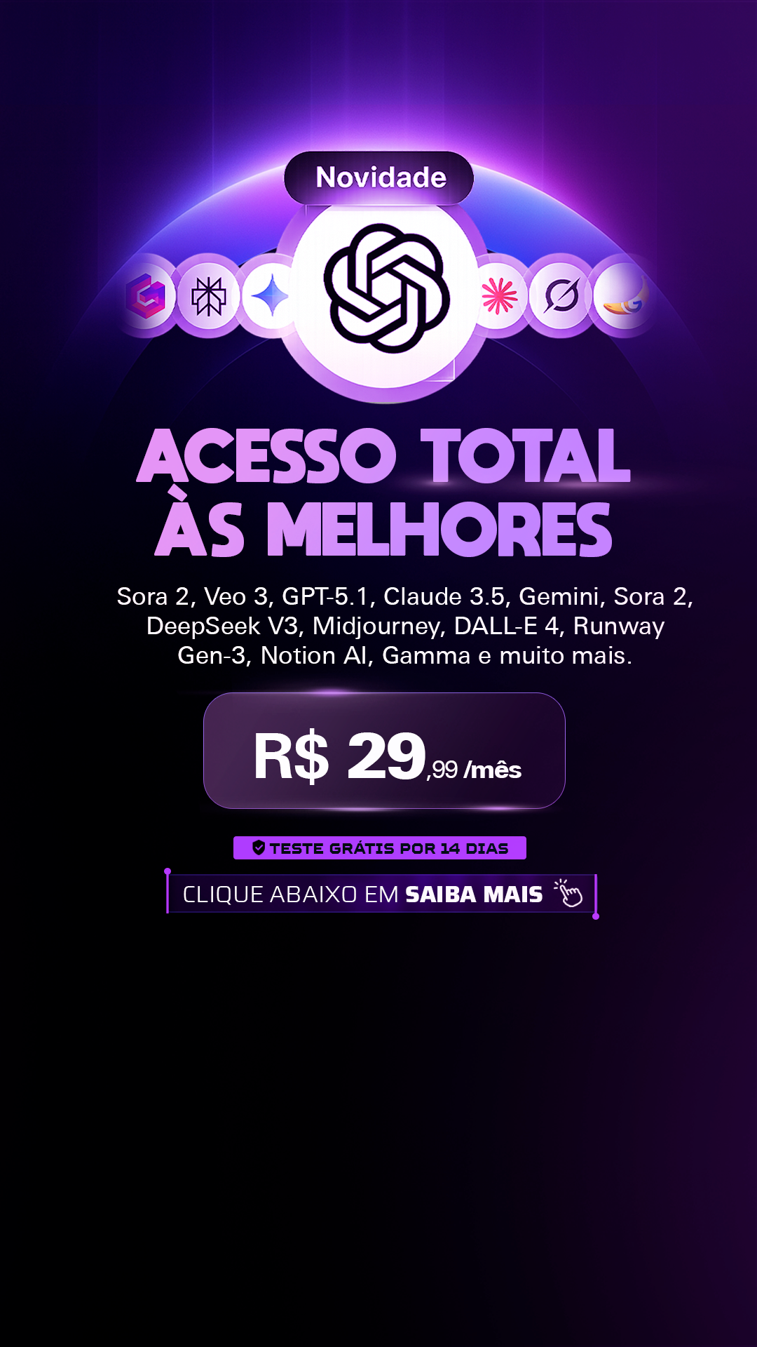 Gestor IA Digital Facebook ad from Jan 11, 2026
