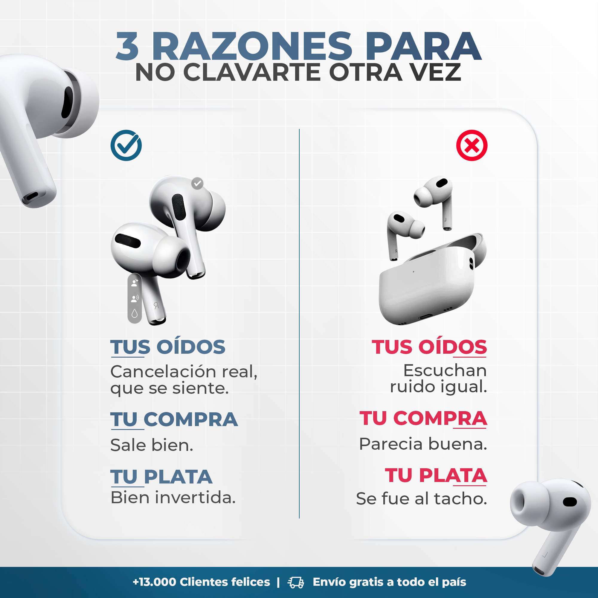IFusion apple Facebook ad: Andá a la segura