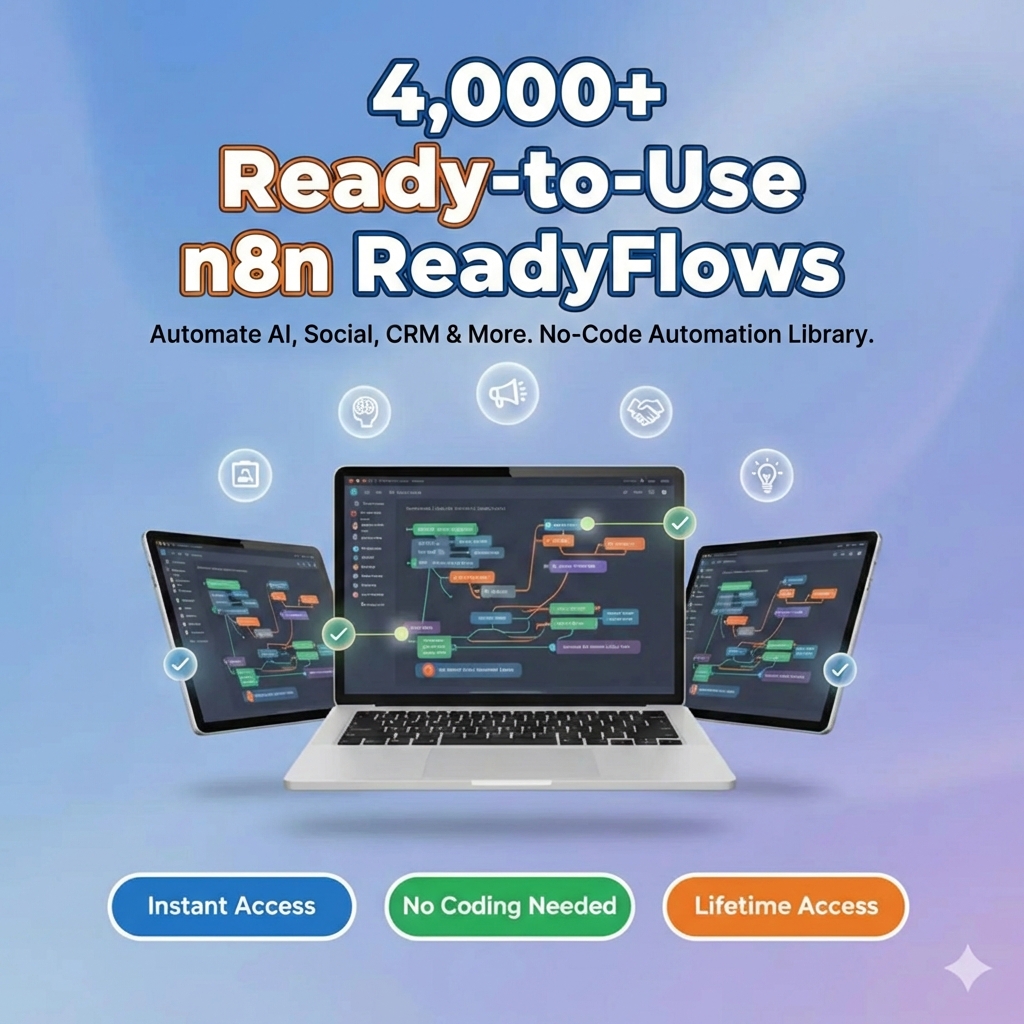 ReadyFlows Facebook ad