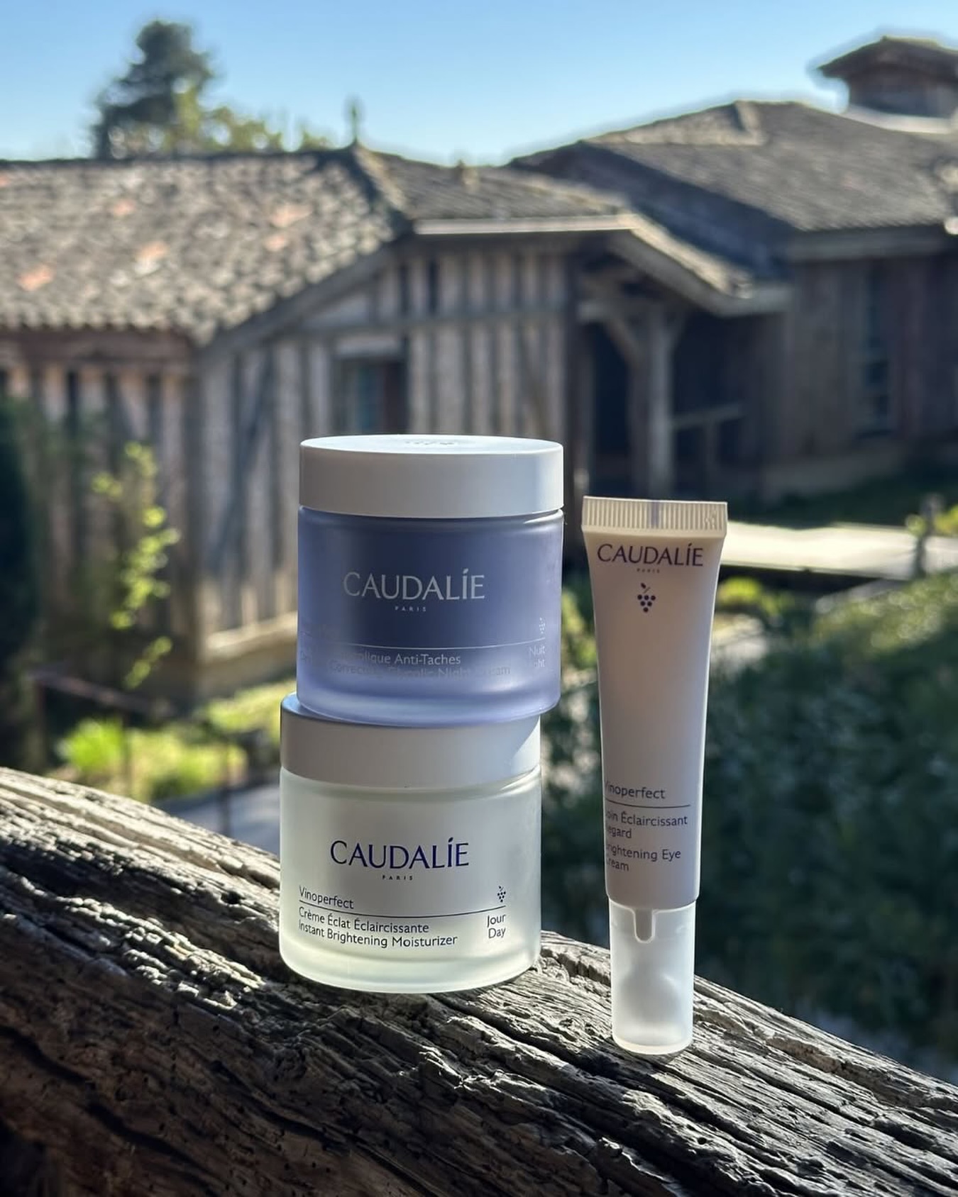 Caudalie Facebook ad: A glow that originates from the heart of…