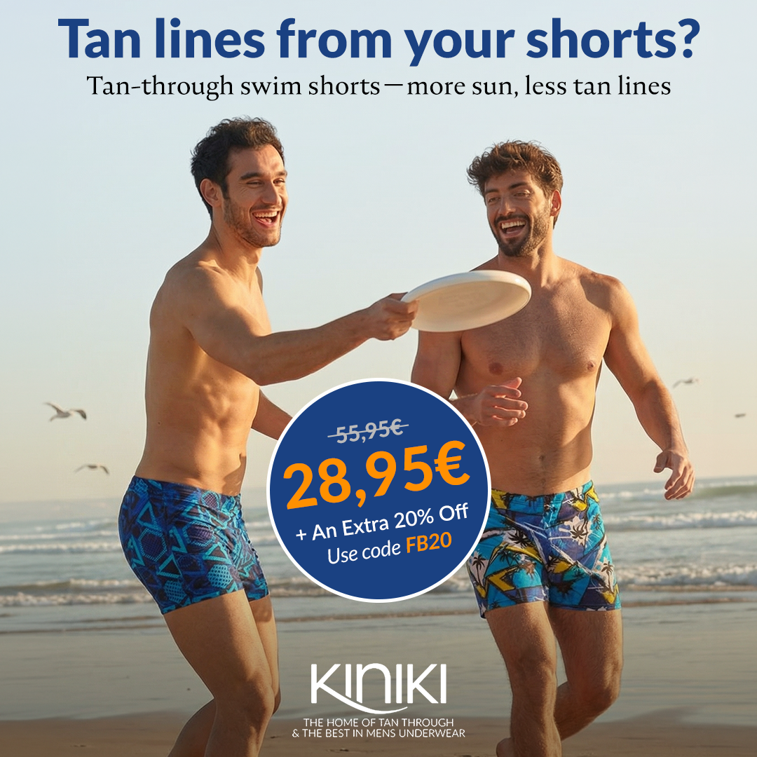 Kiniki Tan Through Swimwear/ Mens Underwear Facebook ad