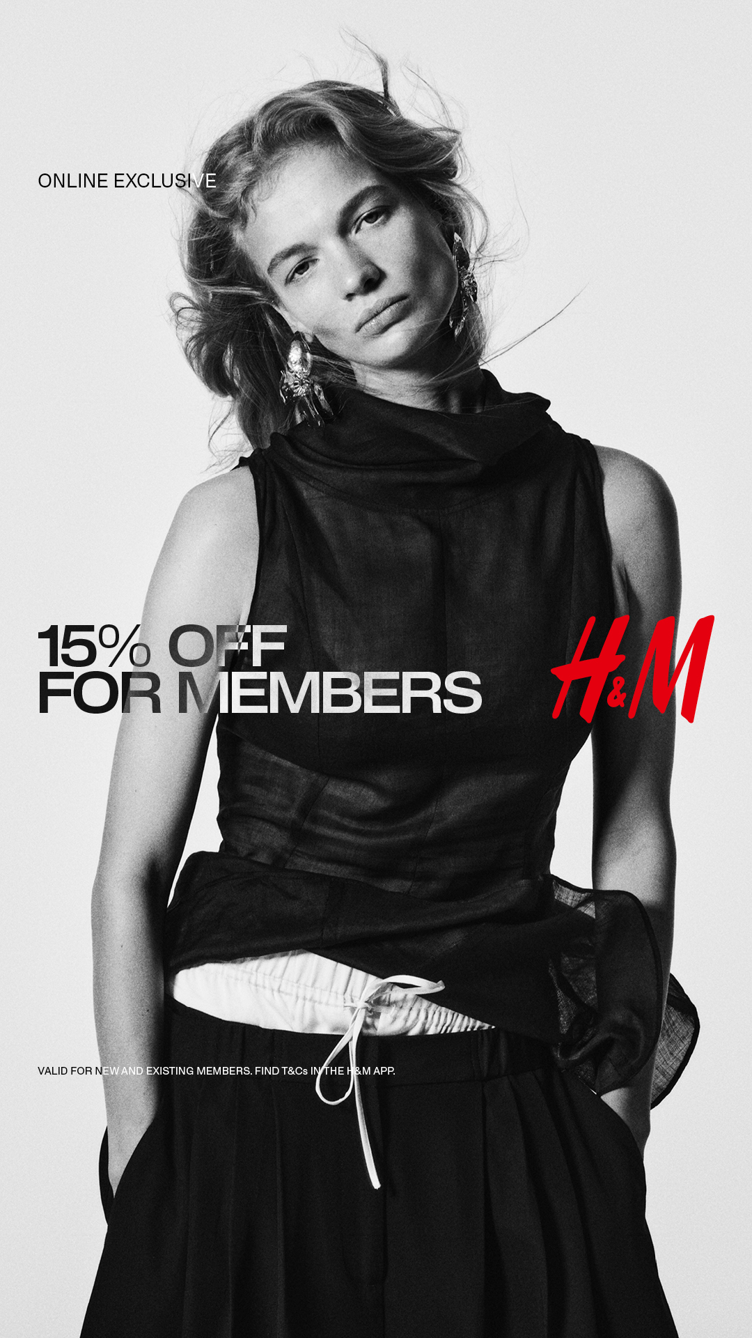 H&M Facebook ad