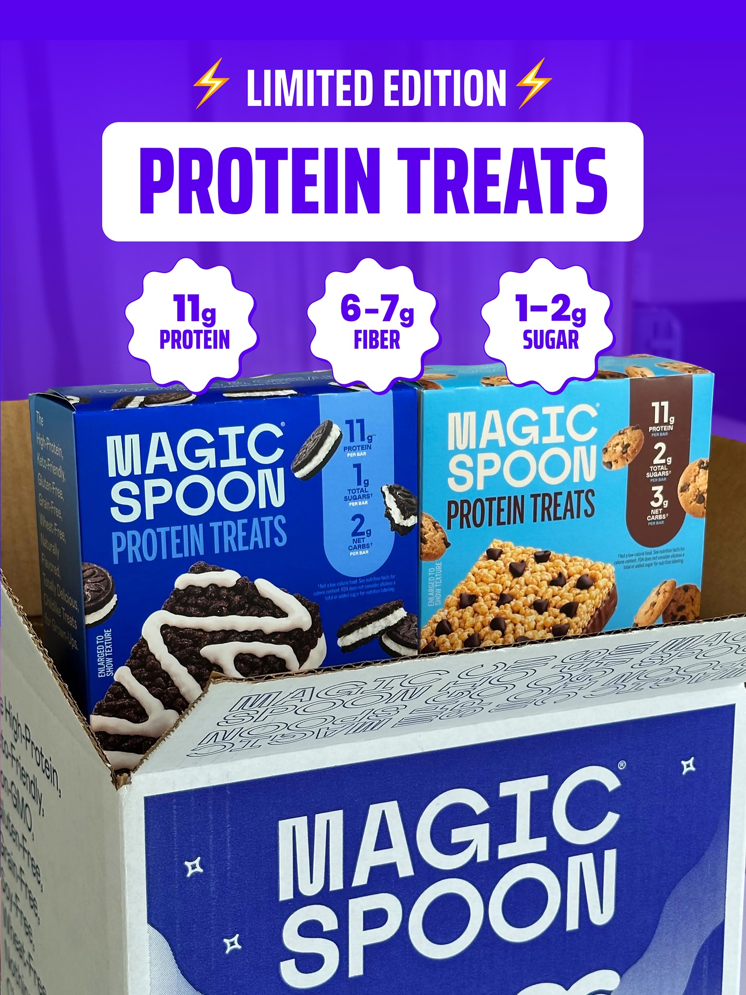 Magic Spoon Cereal Facebook ad