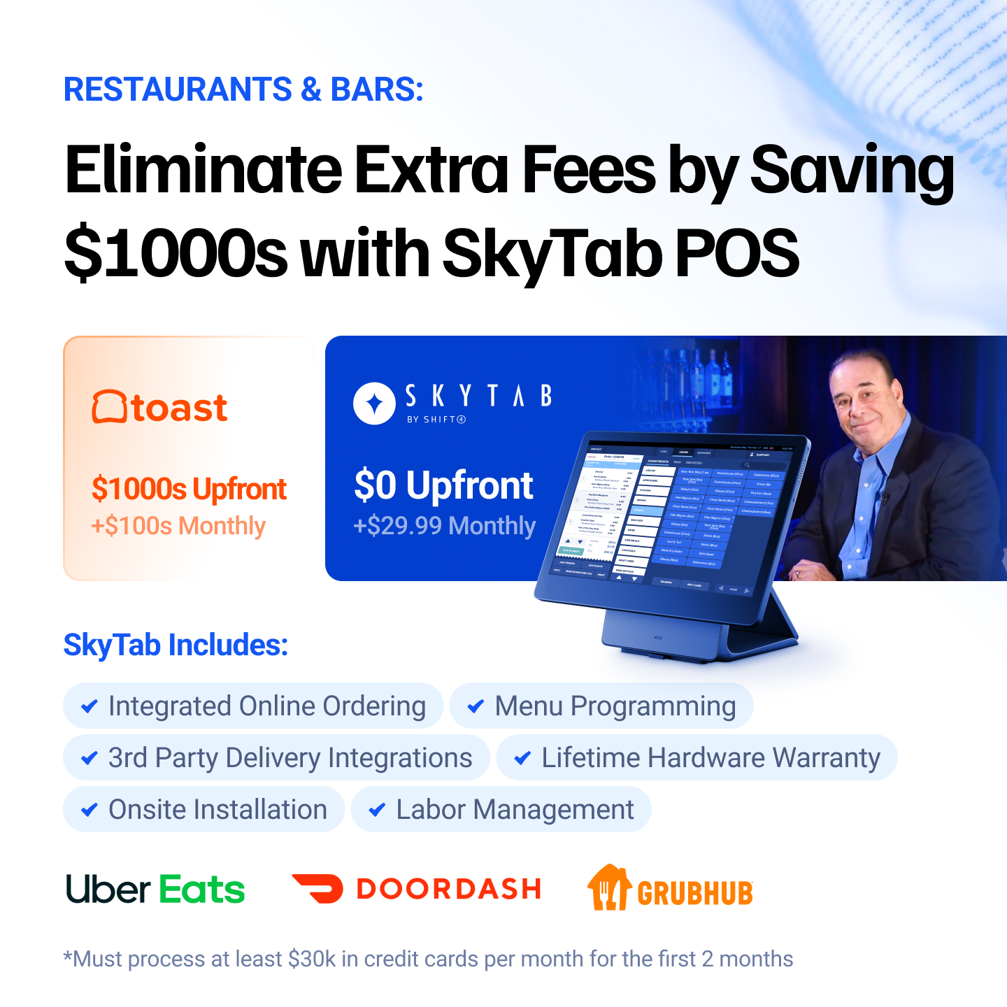 Shift4 Tech Facebook ad