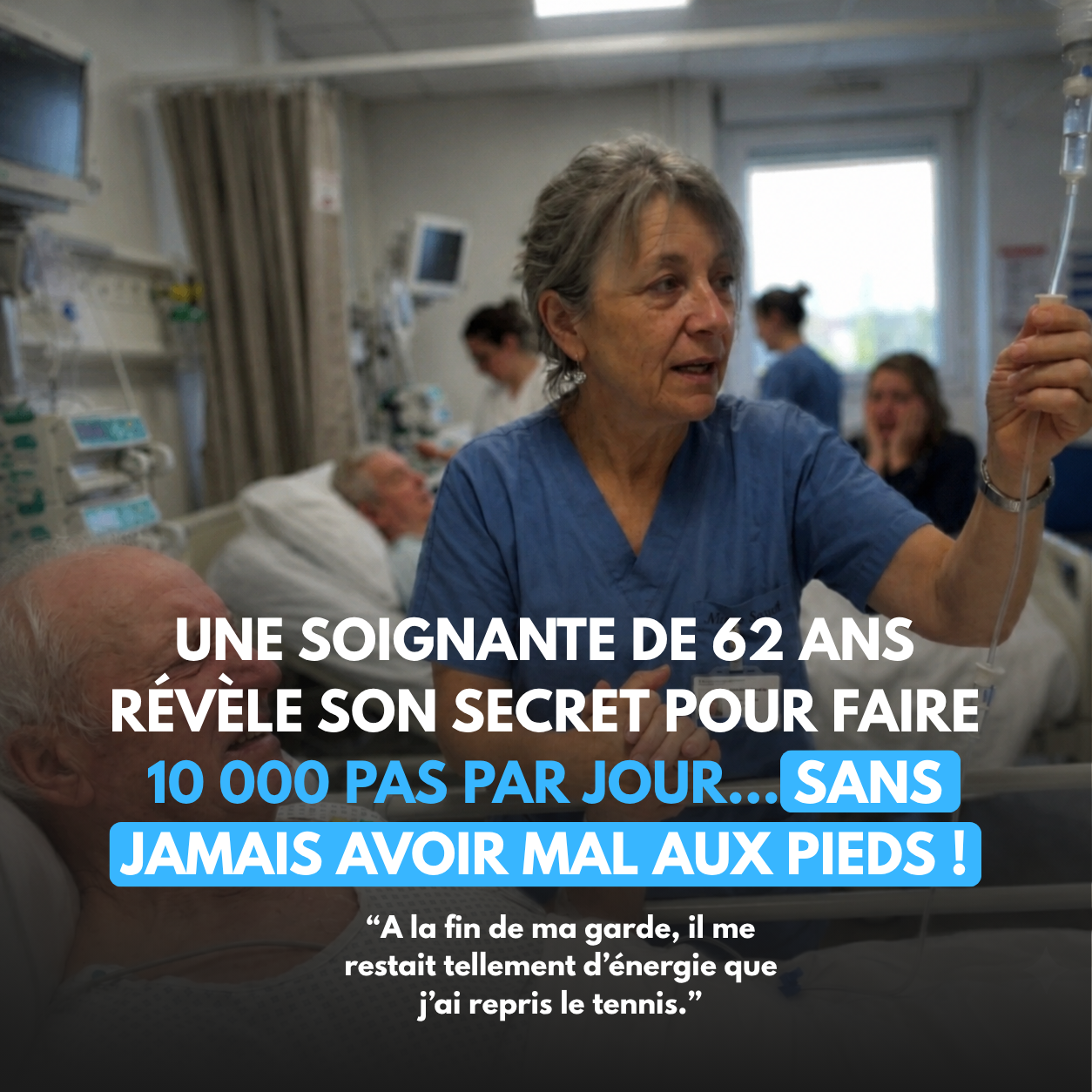 Néra Facebook ad: Elle fait des gardes depuis 35 ans, et c'est elle qui…