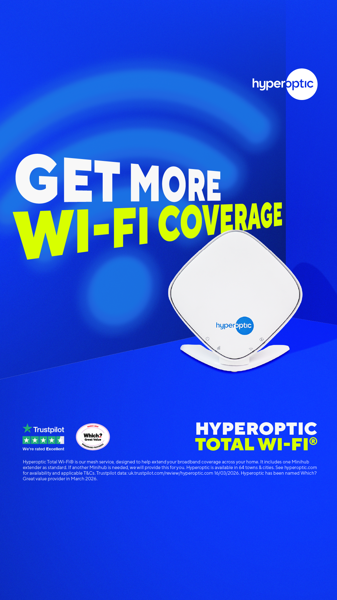 Hyperoptic Facebook ad
