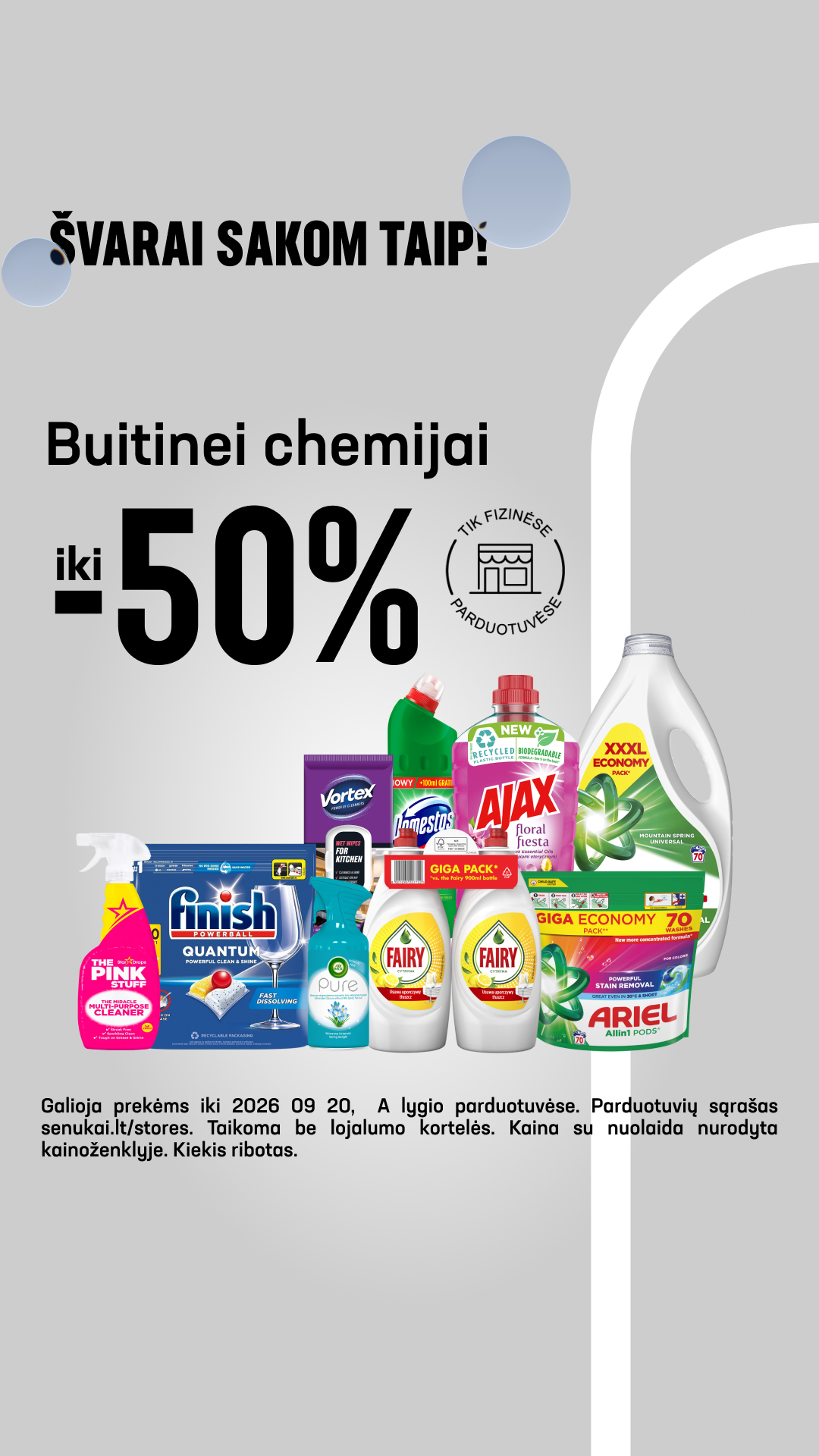 Senukai Facebook ad