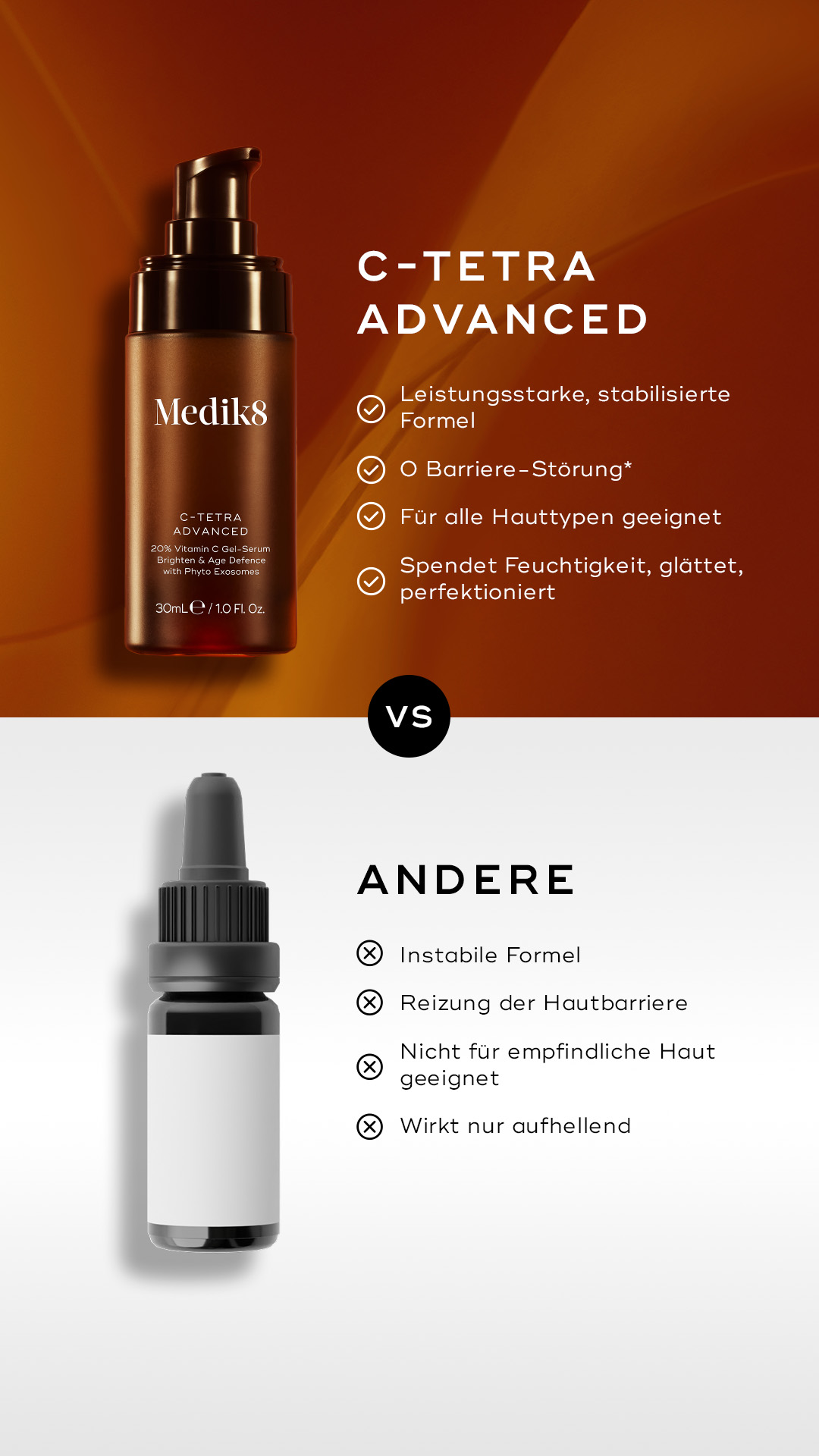 Medik8 Facebook ad